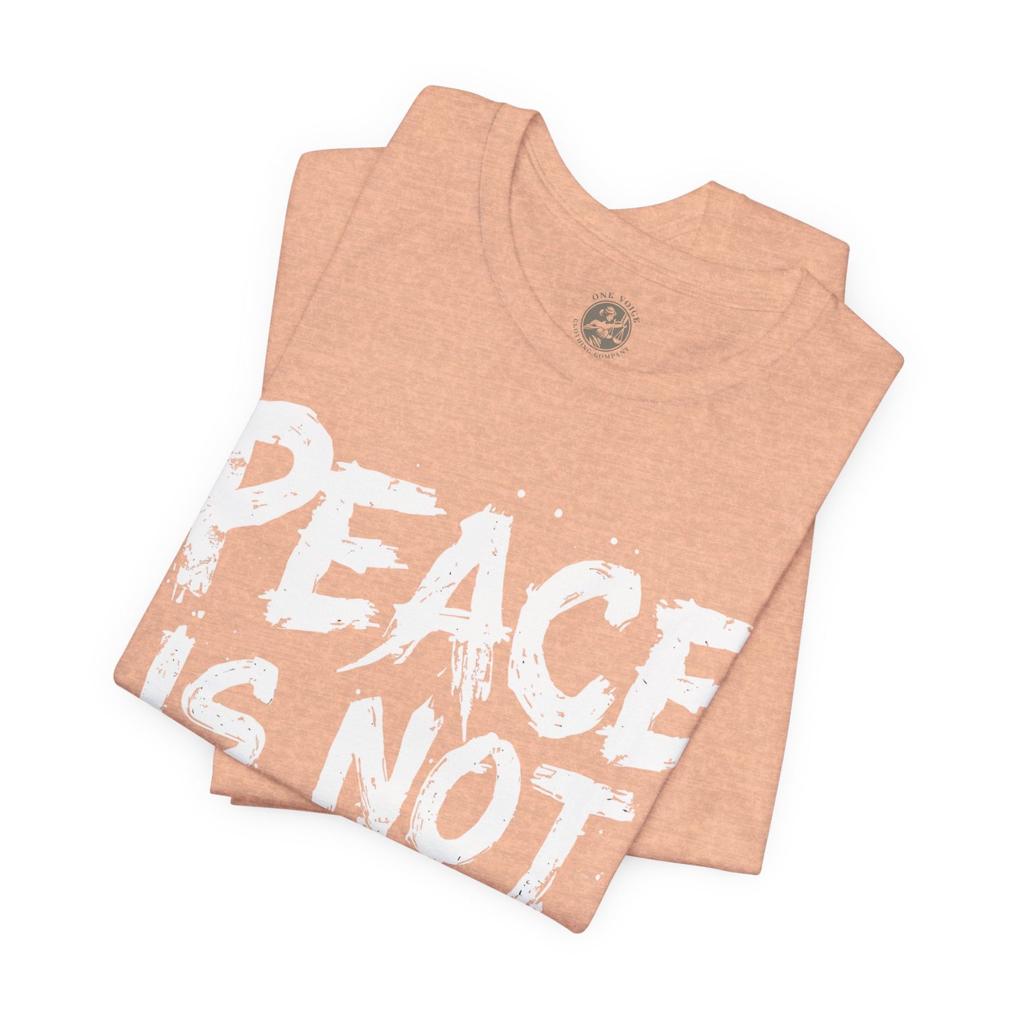 Peace Is Not Passive T-Shirt | StatementWEAR Social Justice Tee, Unisex Activism Shirt, Human Rights Graphic Tee