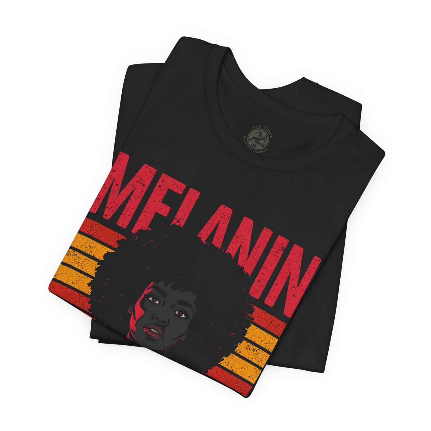 Melanin Strong – Celebrate Black Pride | Unisex Short Sleeve Shirt | Empowerment Tee | Black History Apparel | Racial Justice Statement Wear | Gift for Activists