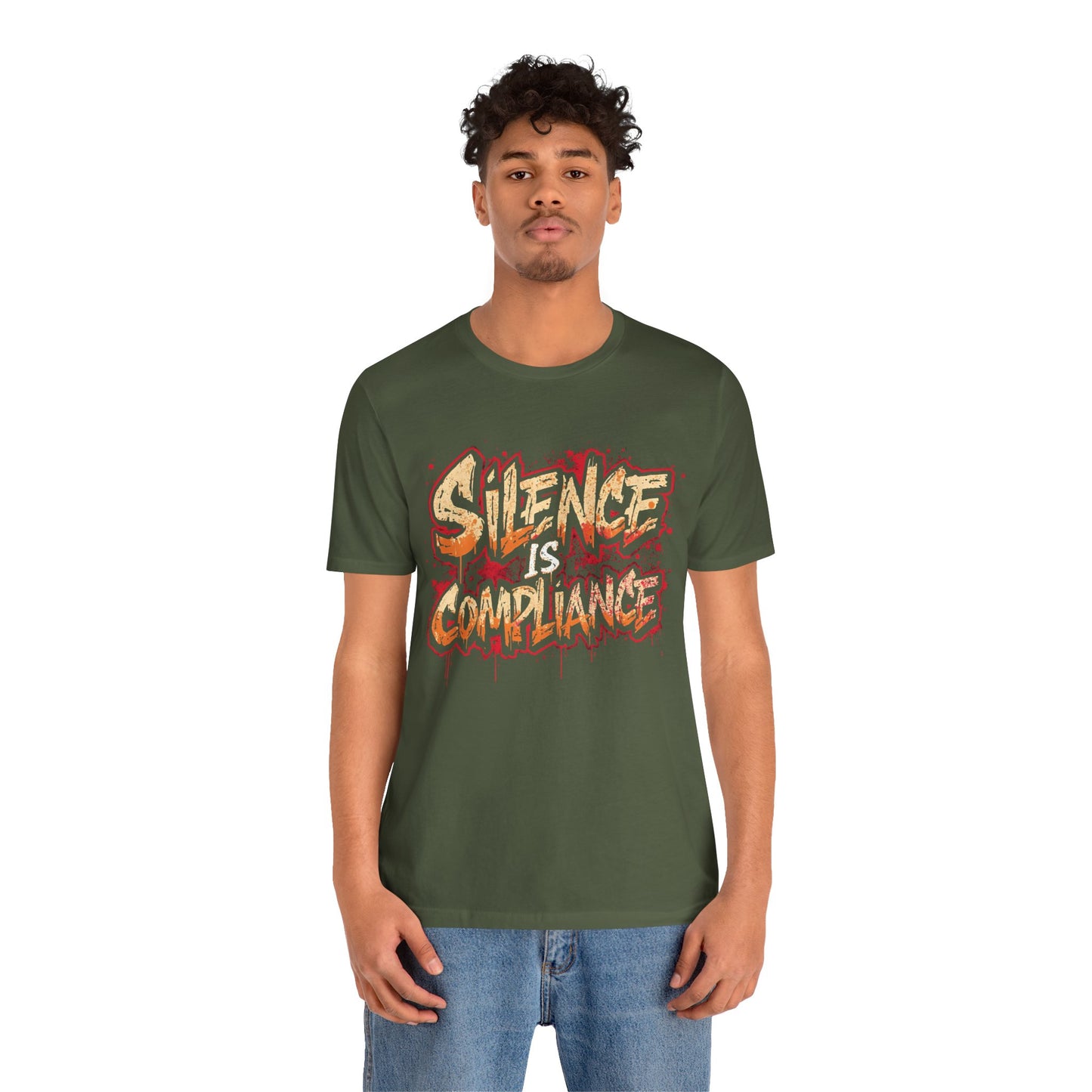 Silence Is Compliance T-Shirt | StatementWEAR Social Justice Tee, Unisex Activism Shirt, Protest Graphic Tee