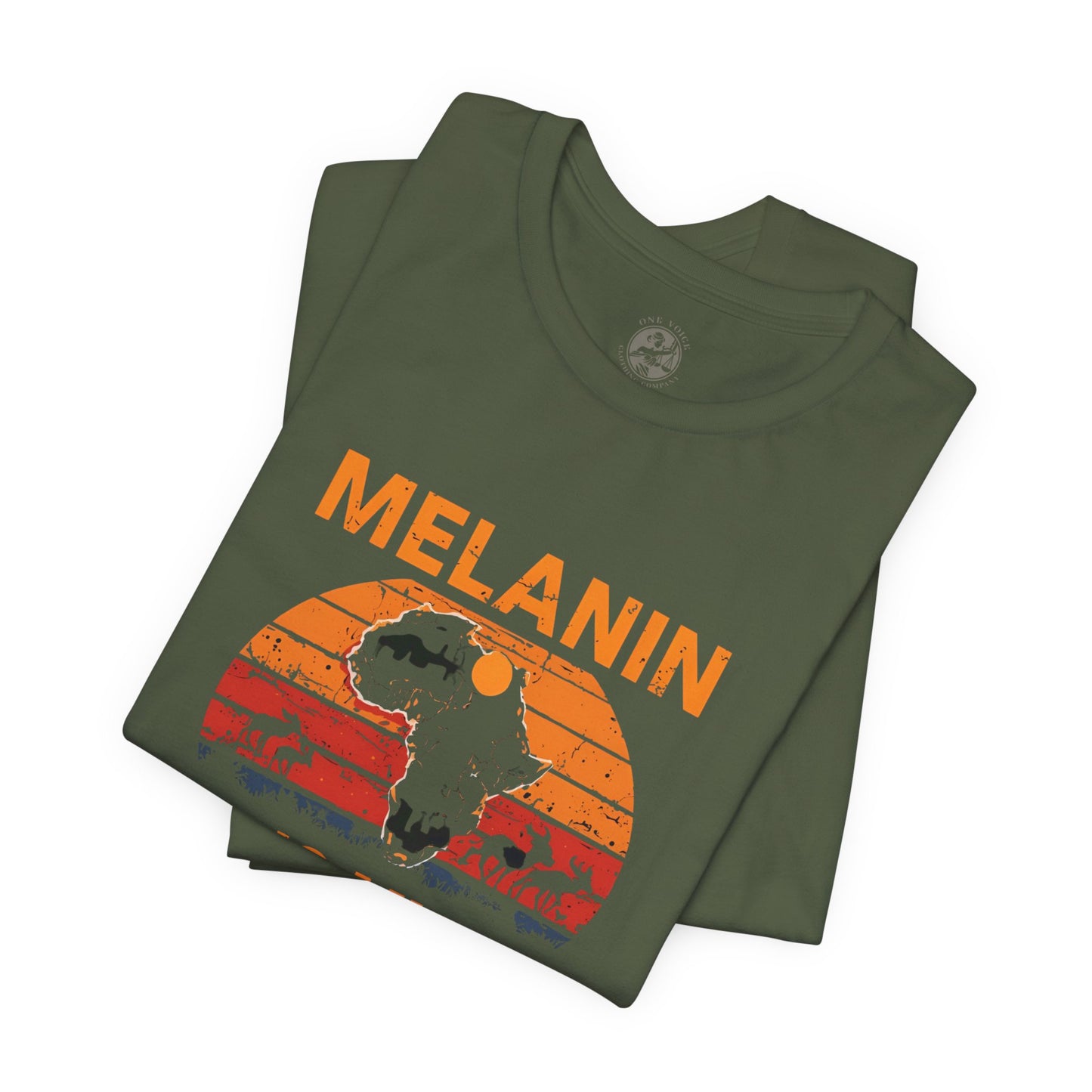 Melanin Superpower Tee | Unisex Jersey Short Sleeve T-Shirt, Activism Apparel, Black Pride Statement Shirt, Gift for Social Justice Advocates
