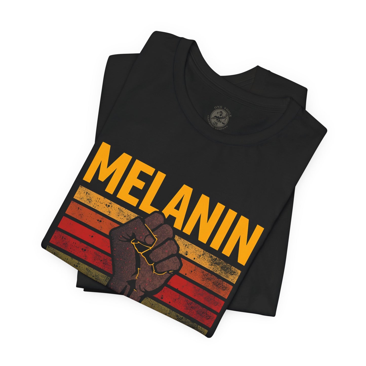 Melanin Strong – Unisex Tee | Empowerment Shirt | Black History Month Gift | Social Justice Apparel | Comfortable Casual Wear | Statement Tee