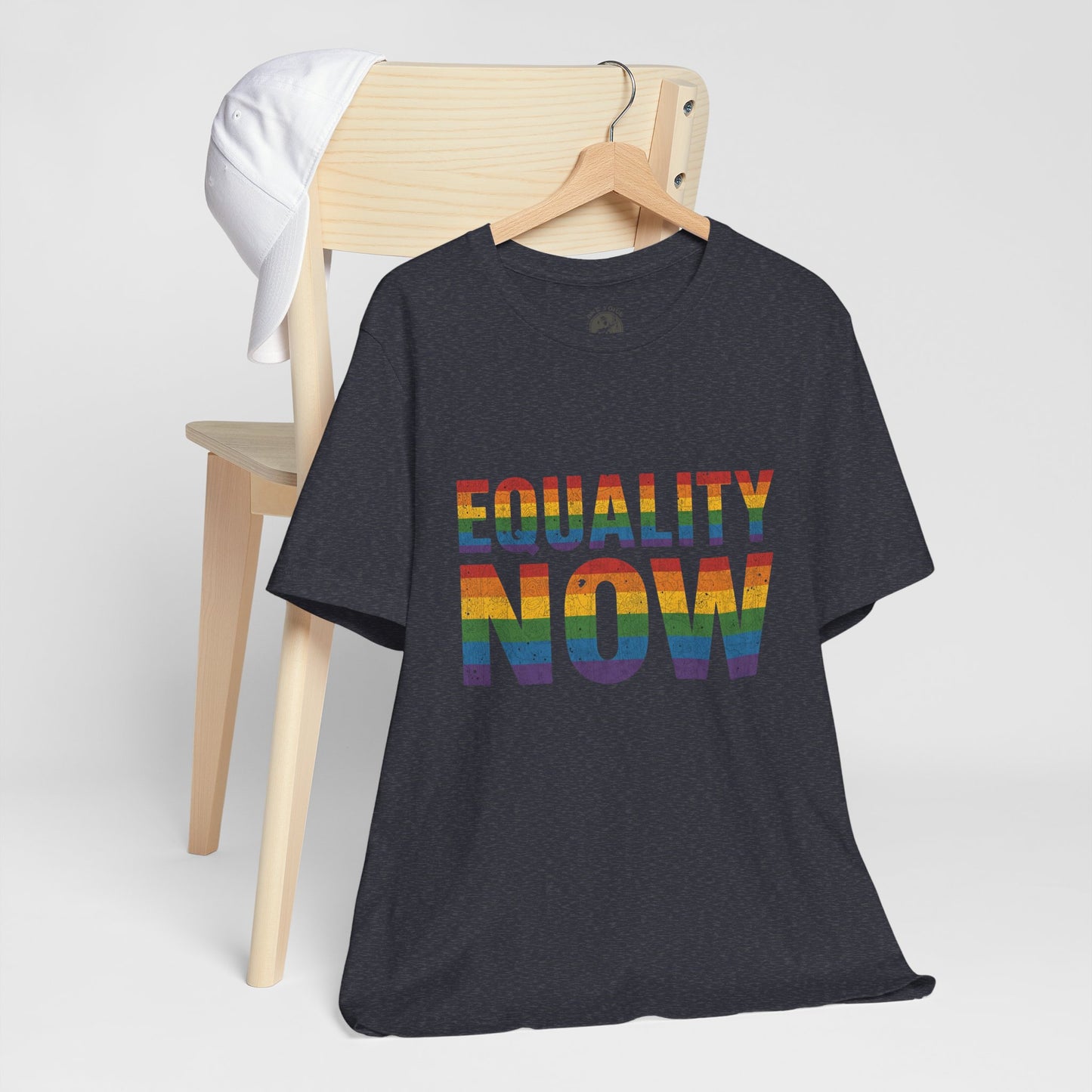 Equality Now – Unisex Jersey Tee | Pride T-Shirt | LGBTQ+ Apparel | Equality Statement Shirt | Comfortable Casual Wear | Gift for Activists