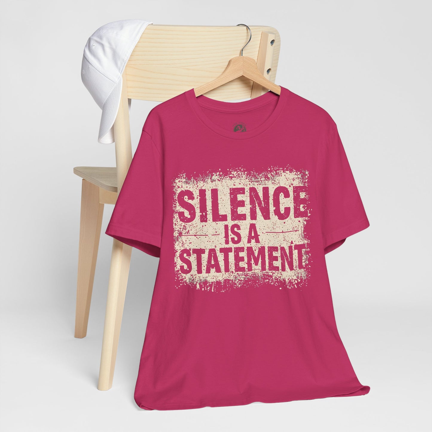 Silence is a Statement – Unisex Jersey Tee | Inspirational T-Shirt | Protest Shirt | Social Justice Apparel | Gift for Activists | Casual Wear