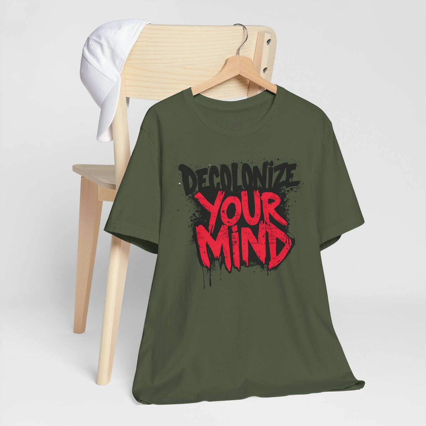 Decolonize Your Mind Shirt | Unisex Social Justice Tee for Activists, Conscious Fashion Statement T-Shirt, Inspirational Gift, Everyday Casual Wear