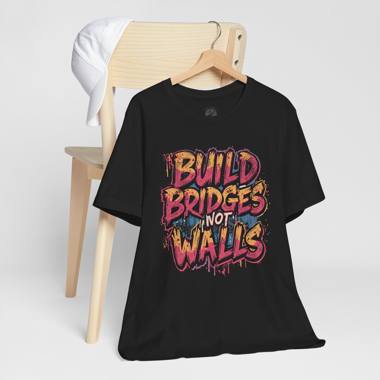 Build Bridges Not Walls T-Shirt | StatementWEAR Social Justice Tee, Unisex Activism Shirt, Equality Graphic Tee
