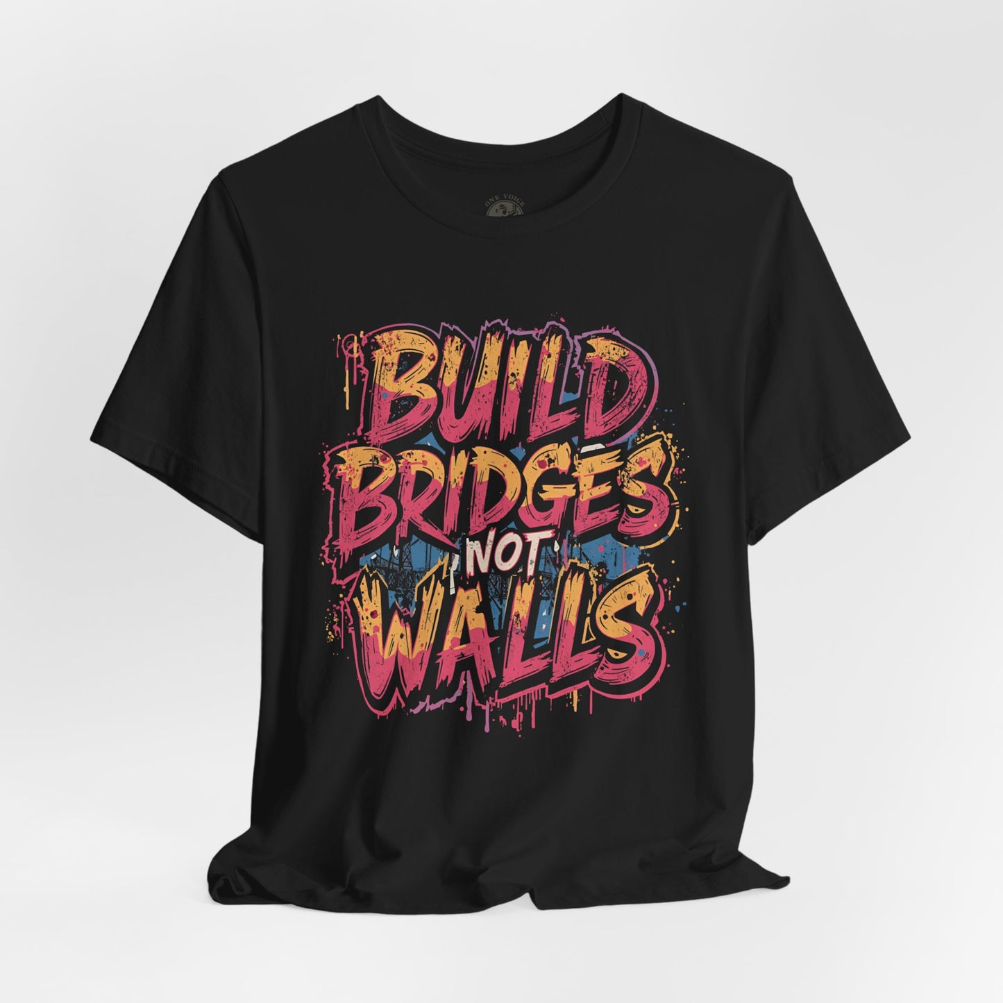 Build Bridges Not Walls T-Shirt | StatementWEAR Social Justice Tee, Unisex Activism Shirt, Equality Graphic Tee