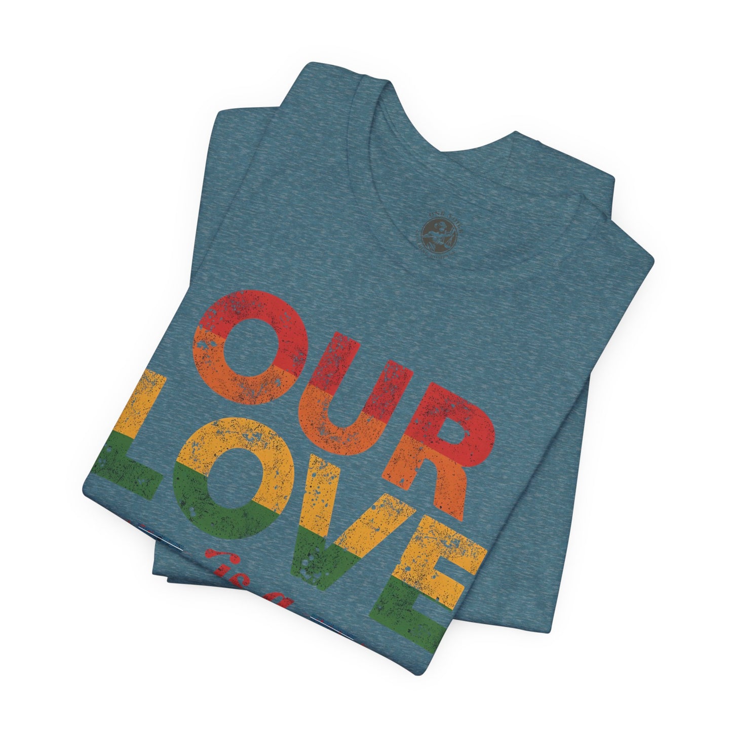 Our Love Is a Revolution Tee | Unisex Pride T-Shirt, LGBTQ+ Equality Apparel, Love Is Love Statement Shirt, Gift for Allies, Casual Wear
