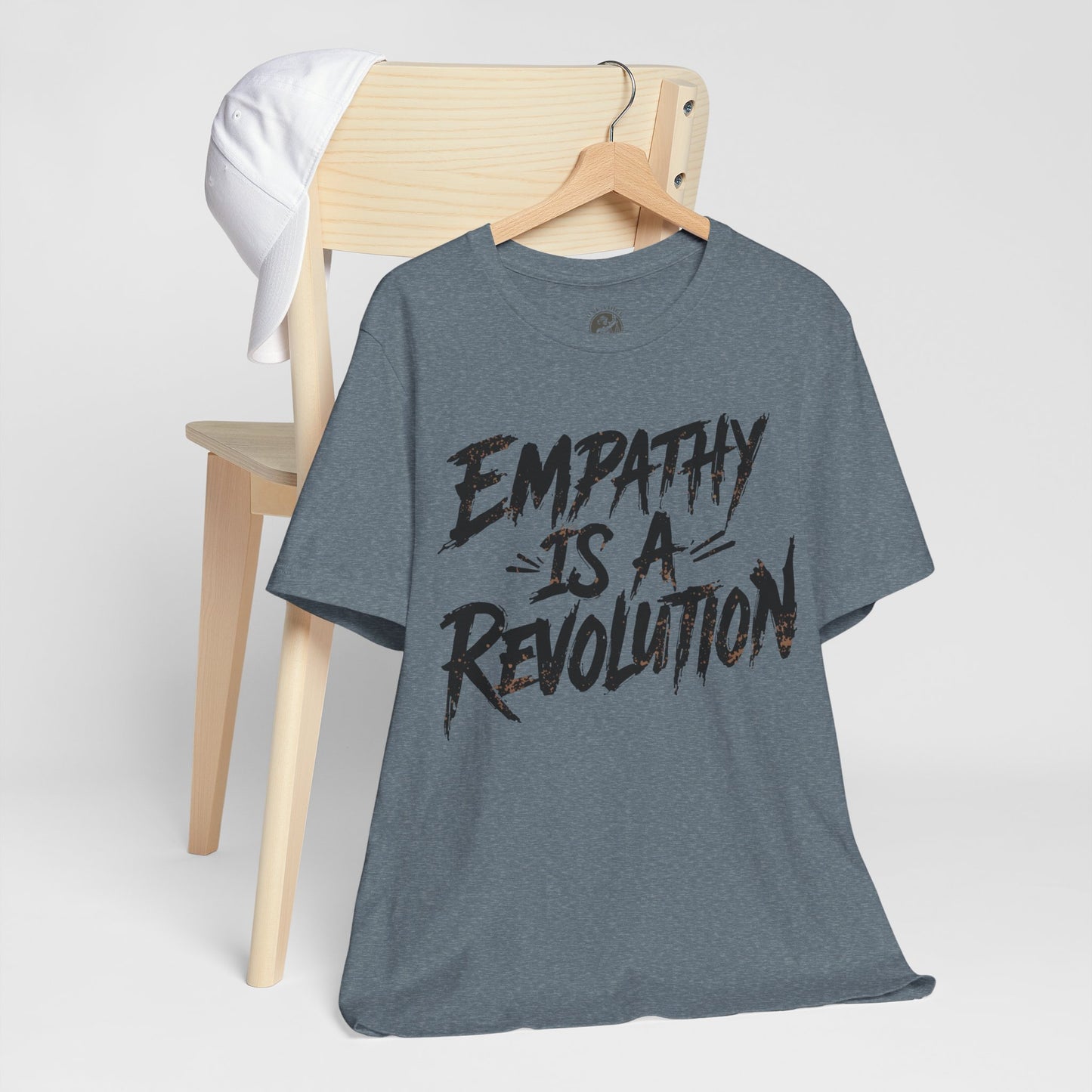 Empathy Is a Revolution T-Shirt | Unisex Short Sleeve Tee for Activism, Comfortable Casual Wear, Gift for Social Justice Enthusiasts