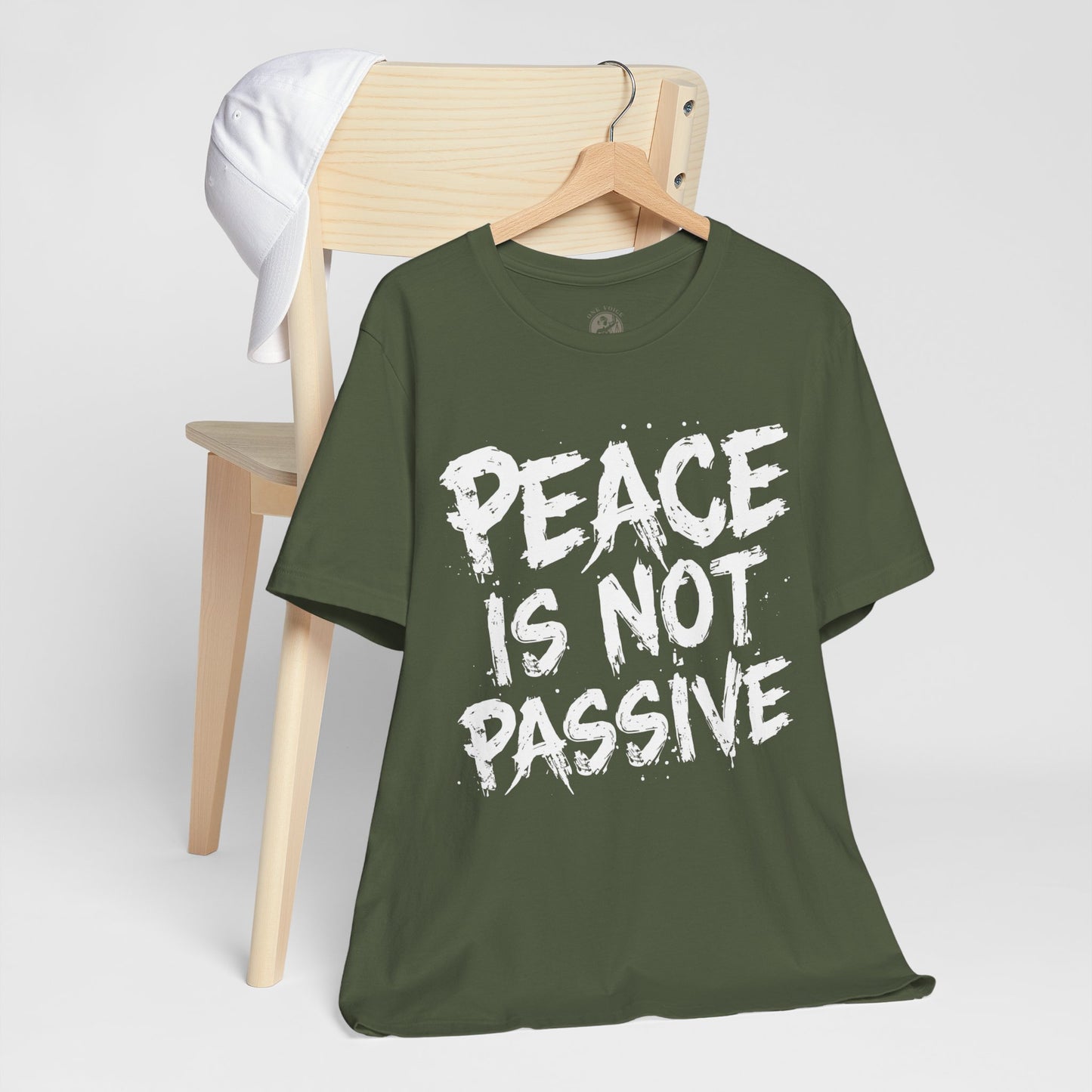 Peace Is Not Passive T-Shirt | StatementWEAR Social Justice Tee, Unisex Activism Shirt, Human Rights Graphic Tee