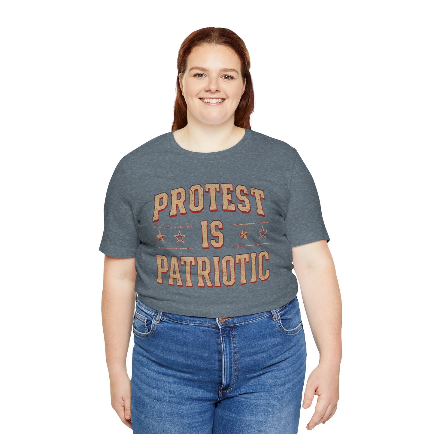 Protest is Patriotic – Unisex T-Shirt | Statement Shirt | Social Justice Apparel | Freedom Clothing | Gift for Activists