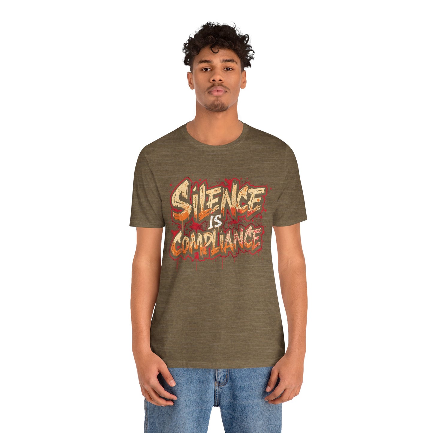Silence Is Compliance T-Shirt | StatementWEAR Social Justice Tee, Unisex Activism Shirt, Protest Graphic Tee