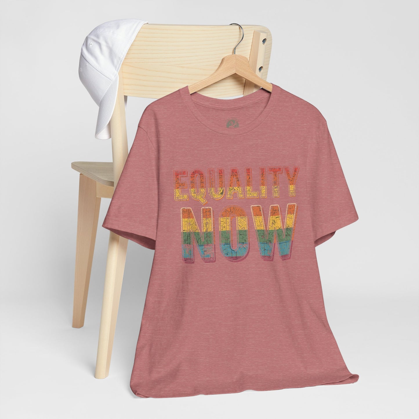 Equality Now – Unisex Jersey Tee | Trans Pride T-Shirt | LGBTQ+ Apparel | Equality Statement Shirt | Comfortable Casual Wear | Gift for Activists