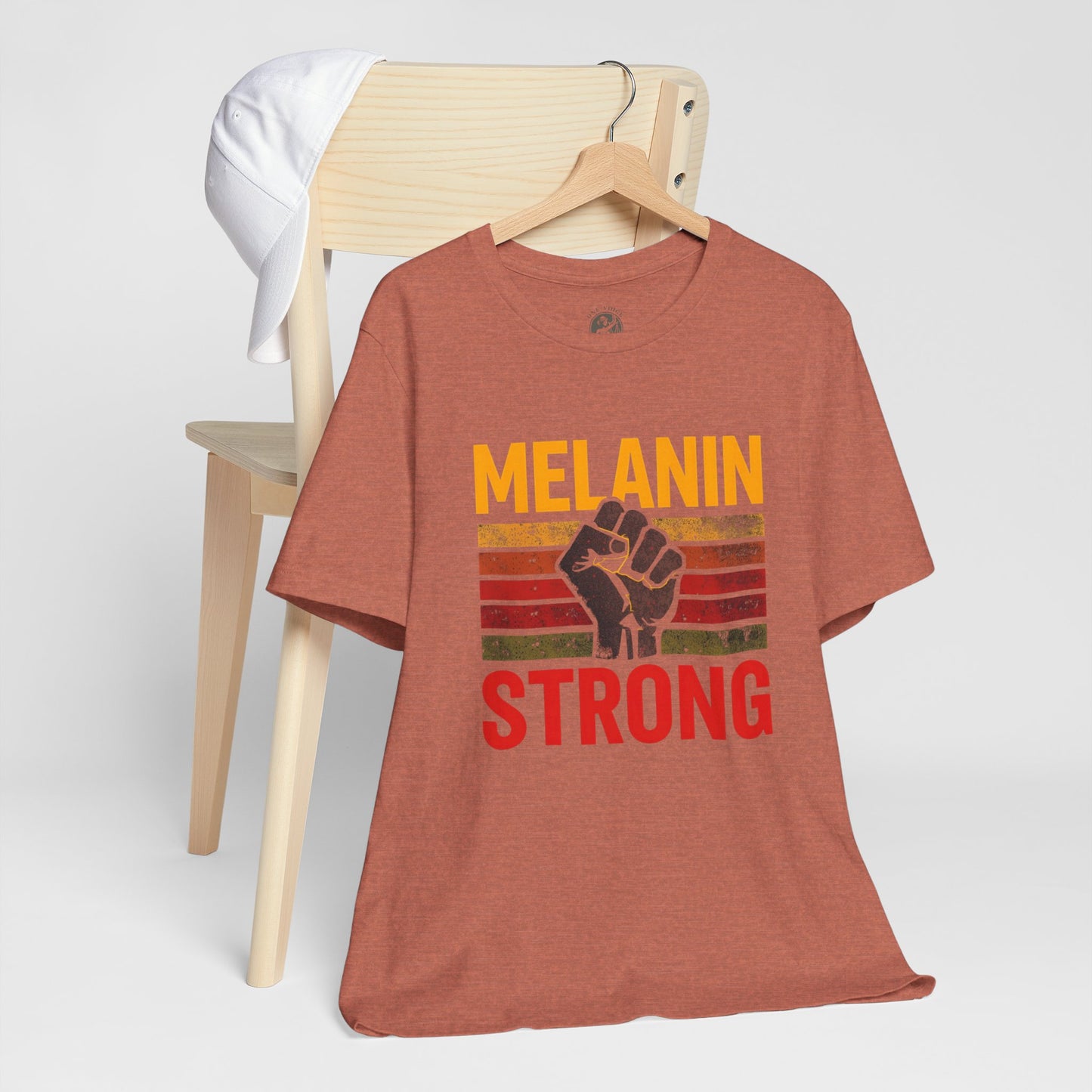 Melanin Strong – Unisex Tee | Empowerment Shirt | Black History Month Gift | Social Justice Apparel | Comfortable Casual Wear | Statement Tee