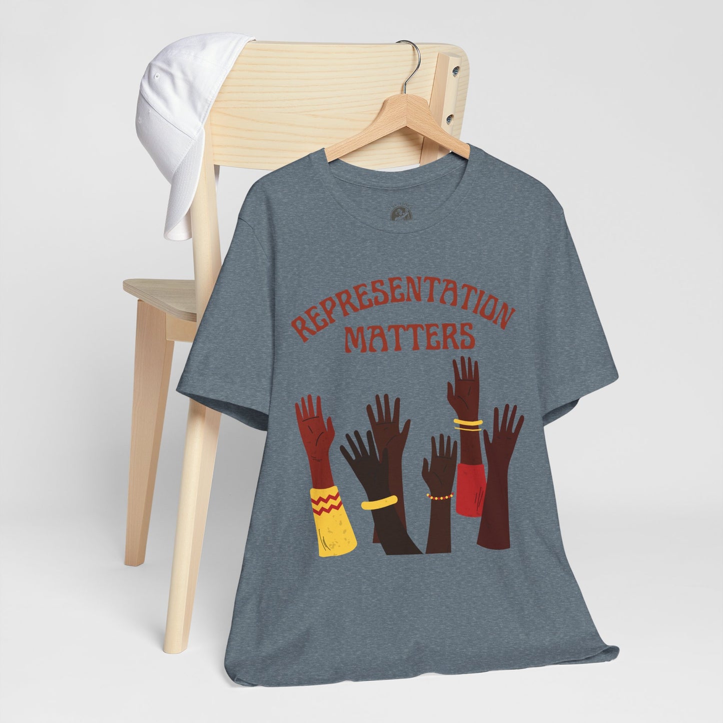 Representation Matters Tee – Unisex MelaninWEAR Shirt Celebrating Excellence, Diversity, and Cultural Pride