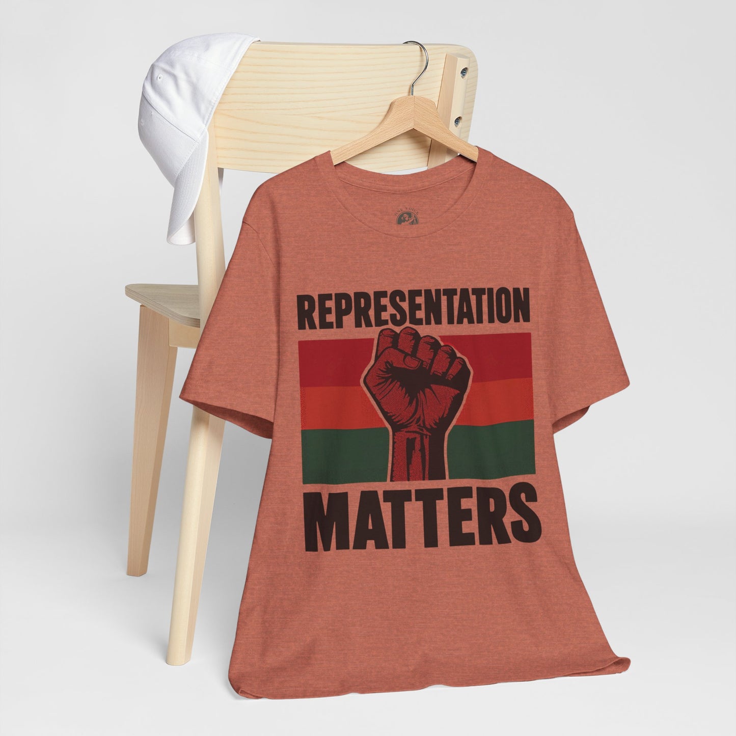 Representation Matters – Unisex Tee | Statement Shirt for Advocacy & Awareness | Black History Month Apparel | Gift for Activists | Casual Wear