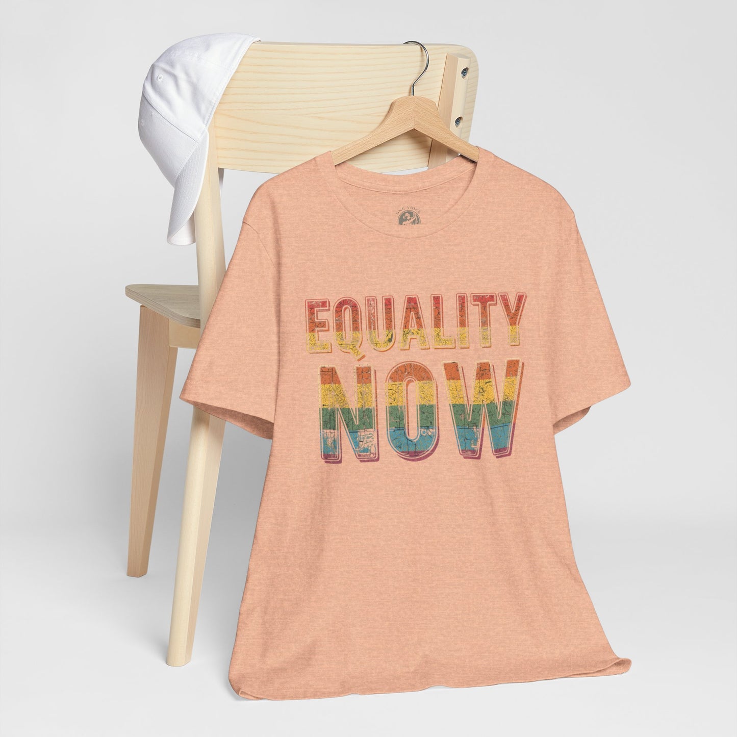 Equality Now – Unisex Jersey Tee | Trans Pride T-Shirt | LGBTQ+ Apparel | Equality Statement Shirt | Comfortable Casual Wear | Gift for Activists