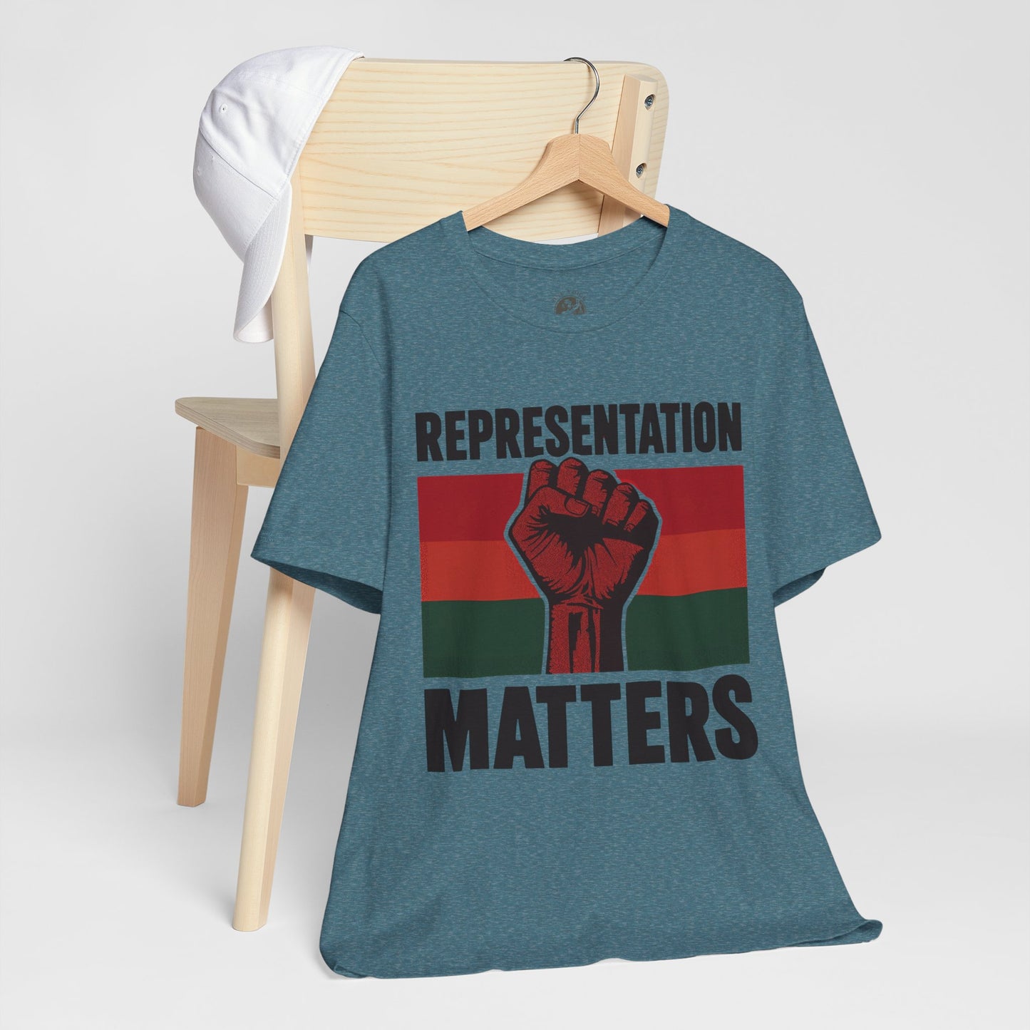 Representation Matters – Unisex Tee | Statement Shirt for Advocacy & Awareness | Black History Month Apparel | Gift for Activists | Casual Wear