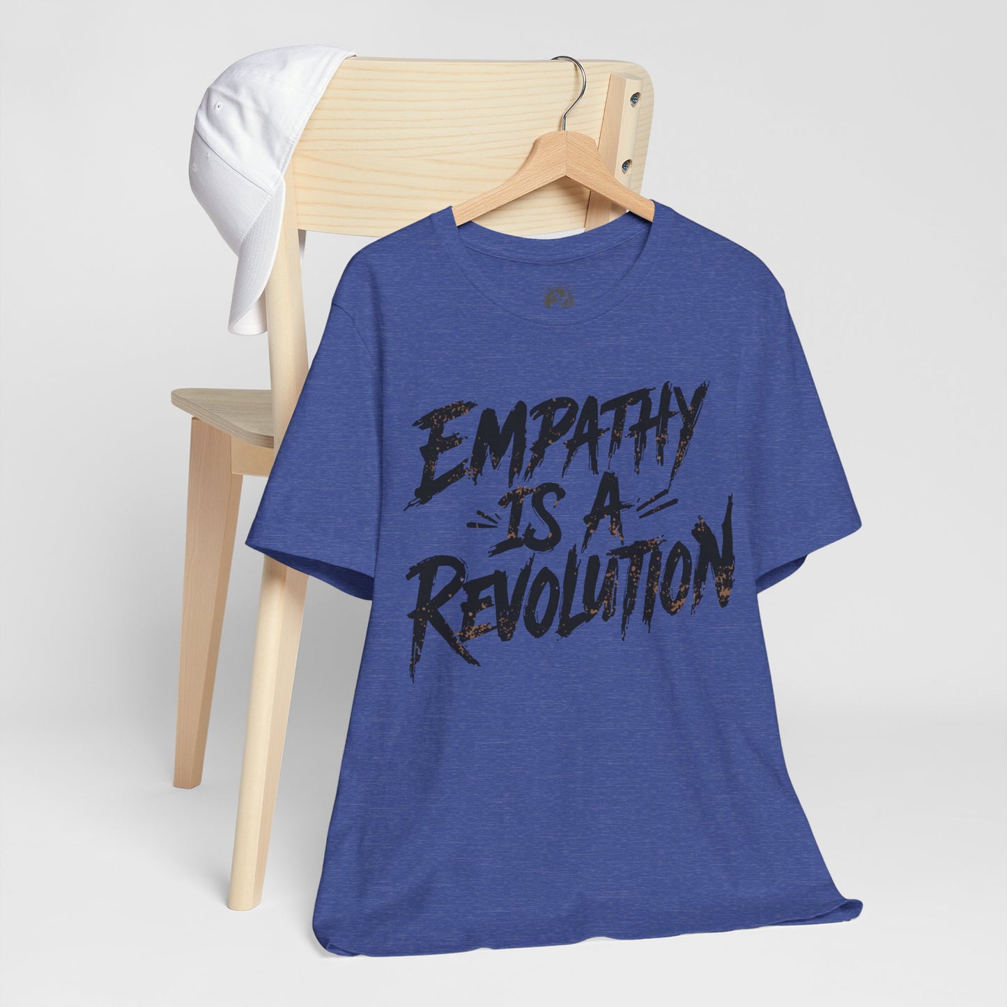 Empathy Is a Revolution T-Shirt | Unisex Short Sleeve Tee for Activism, Comfortable Casual Wear, Gift for Social Justice Enthusiasts