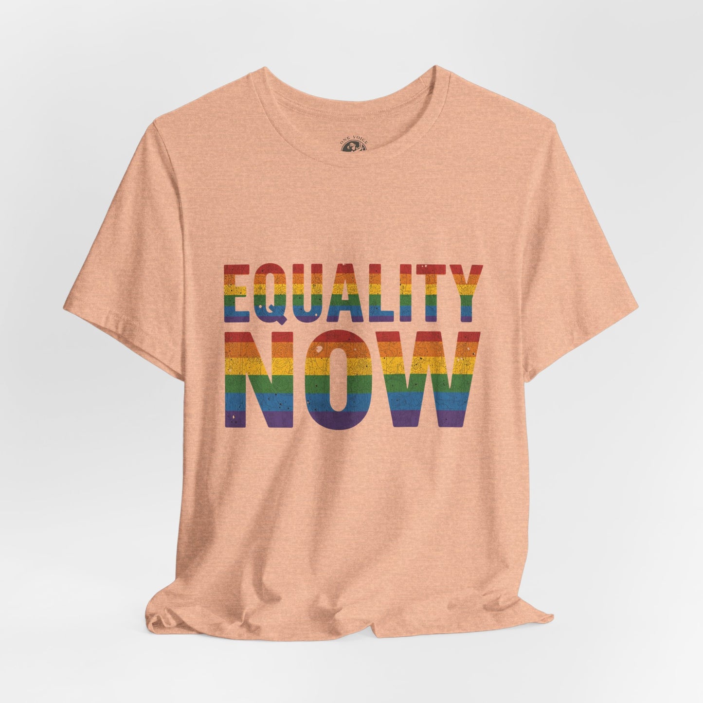 Equality Now – Unisex Jersey Tee | Pride T-Shirt | LGBTQ+ Apparel | Equality Statement Shirt | Comfortable Casual Wear | Gift for Activists