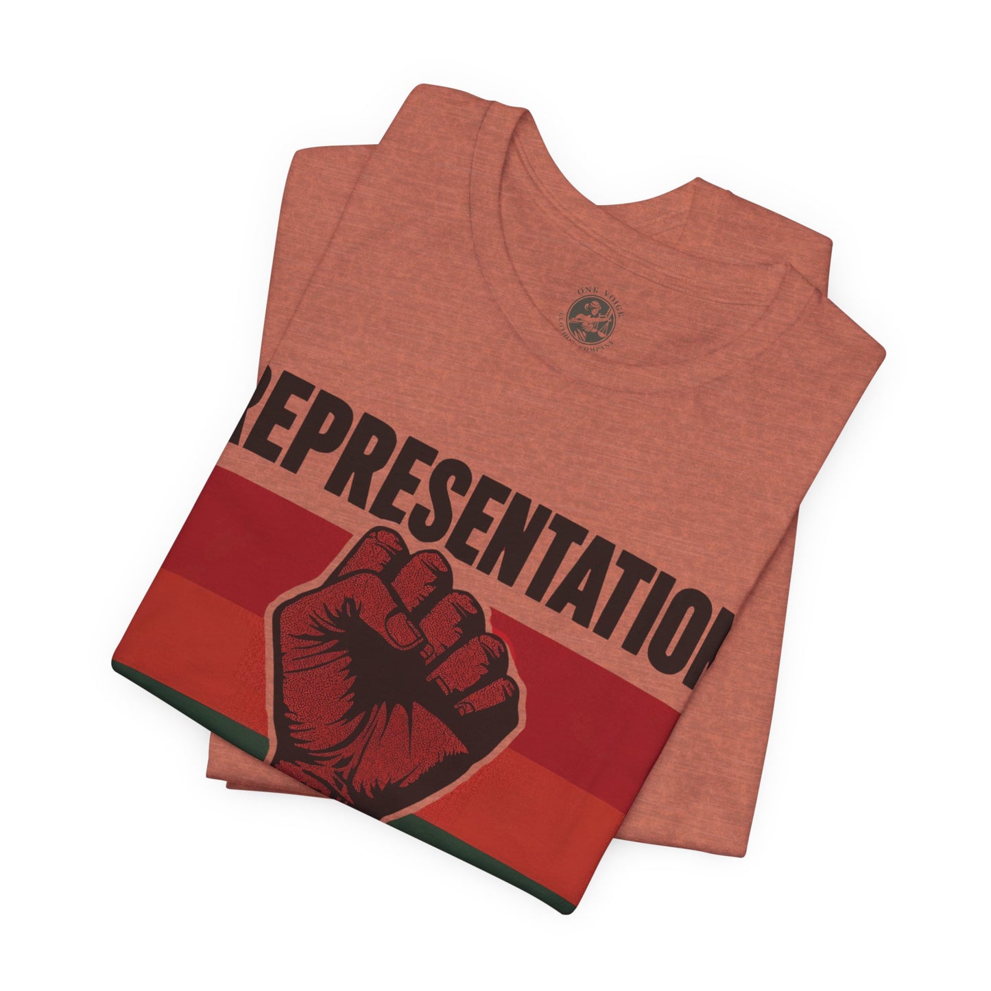 Representation Matters – Unisex Tee | Statement Shirt for Advocacy & Awareness | Black History Month Apparel | Gift for Activists | Casual Wear