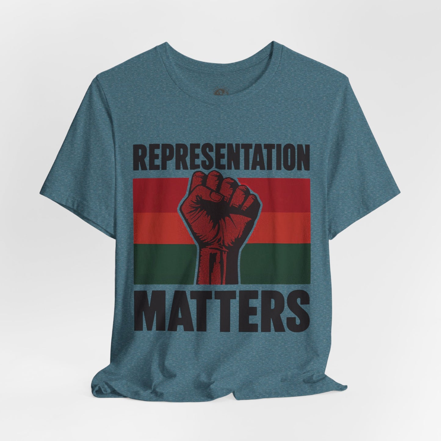 Representation Matters – Unisex Tee | Statement Shirt for Advocacy & Awareness | Black History Month Apparel | Gift for Activists | Casual Wear