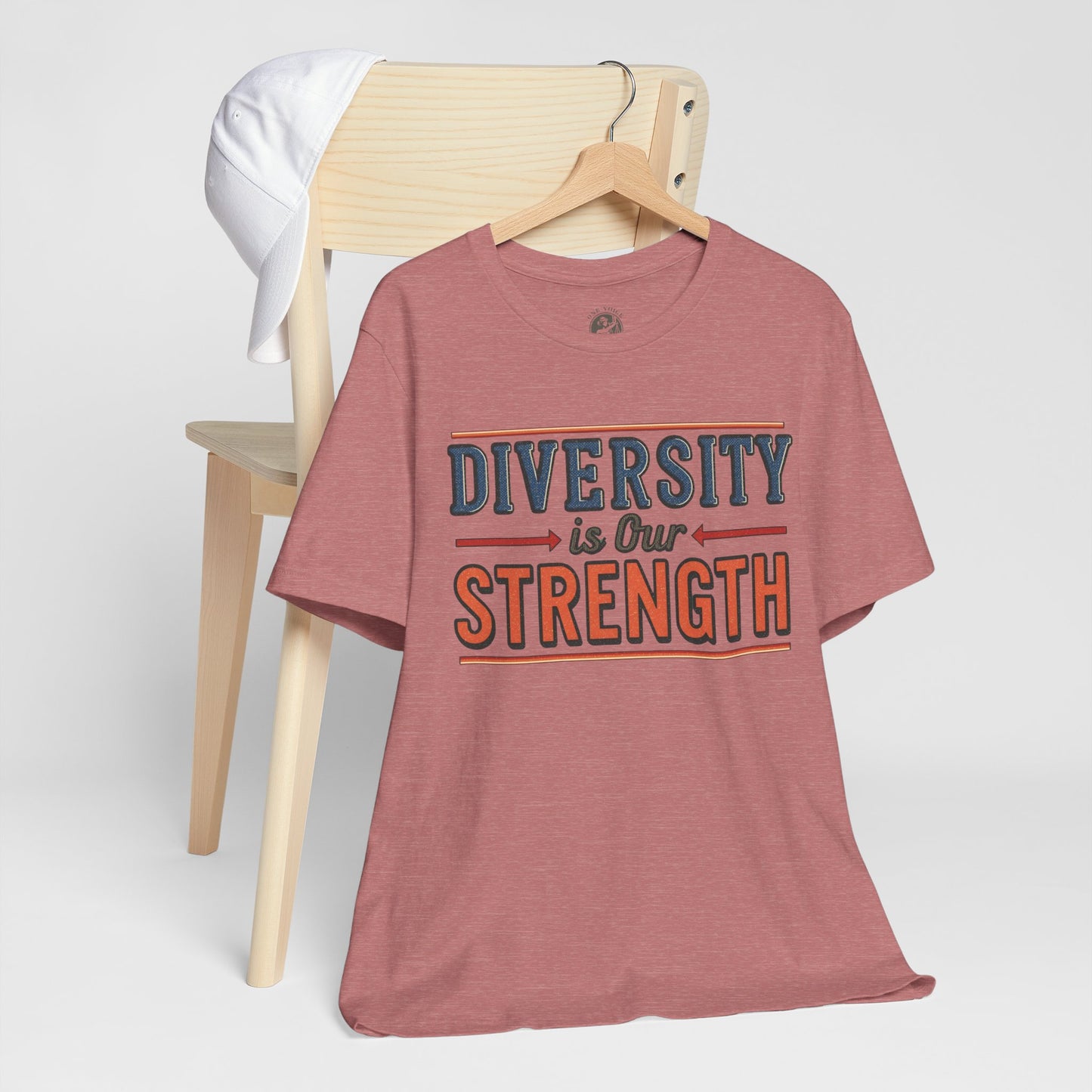 Diversity is Our Strength – Unisex T-Shirt | Equality Message Short Sleeve Tee | Pride Event Shirt | Casual Wear | Gifts for Friends & Allies