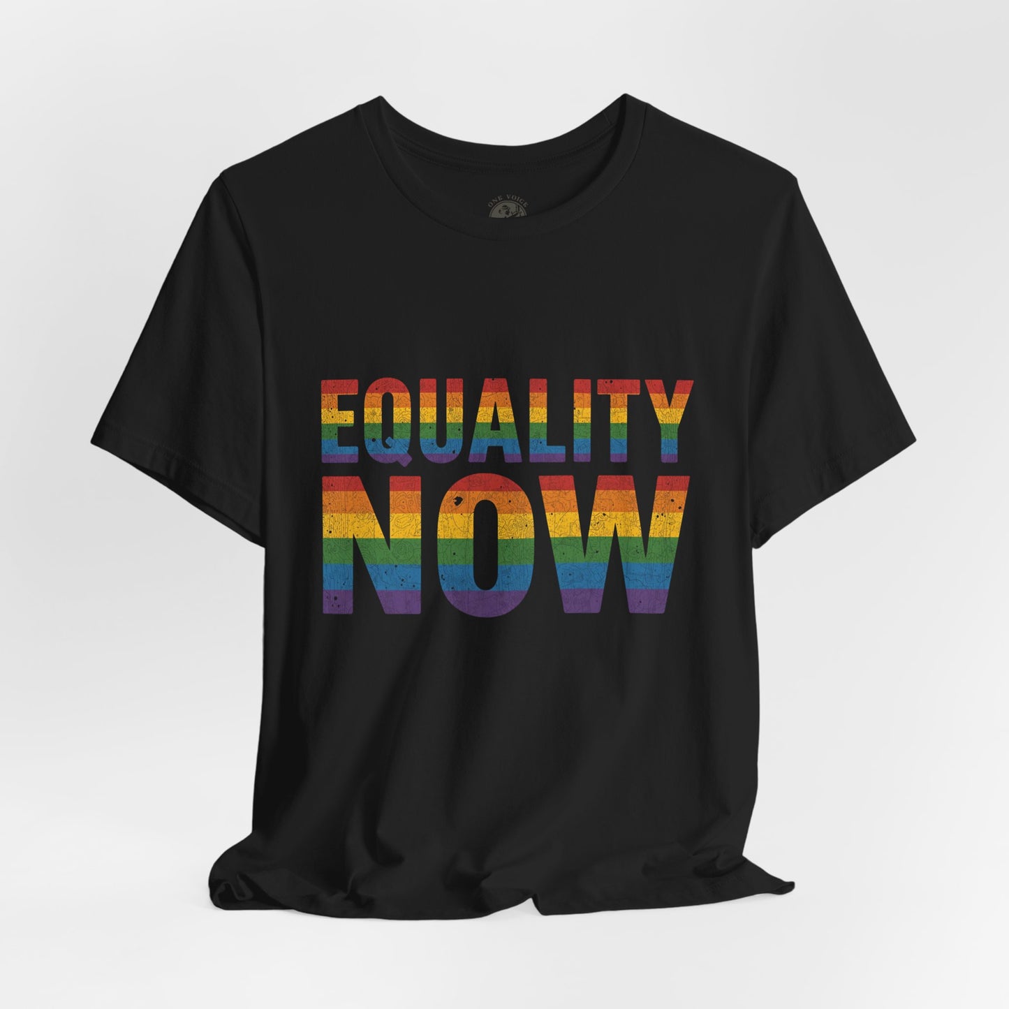 Equality Now – Unisex Jersey Tee | Pride T-Shirt | LGBTQ+ Apparel | Equality Statement Shirt | Comfortable Casual Wear | Gift for Activists