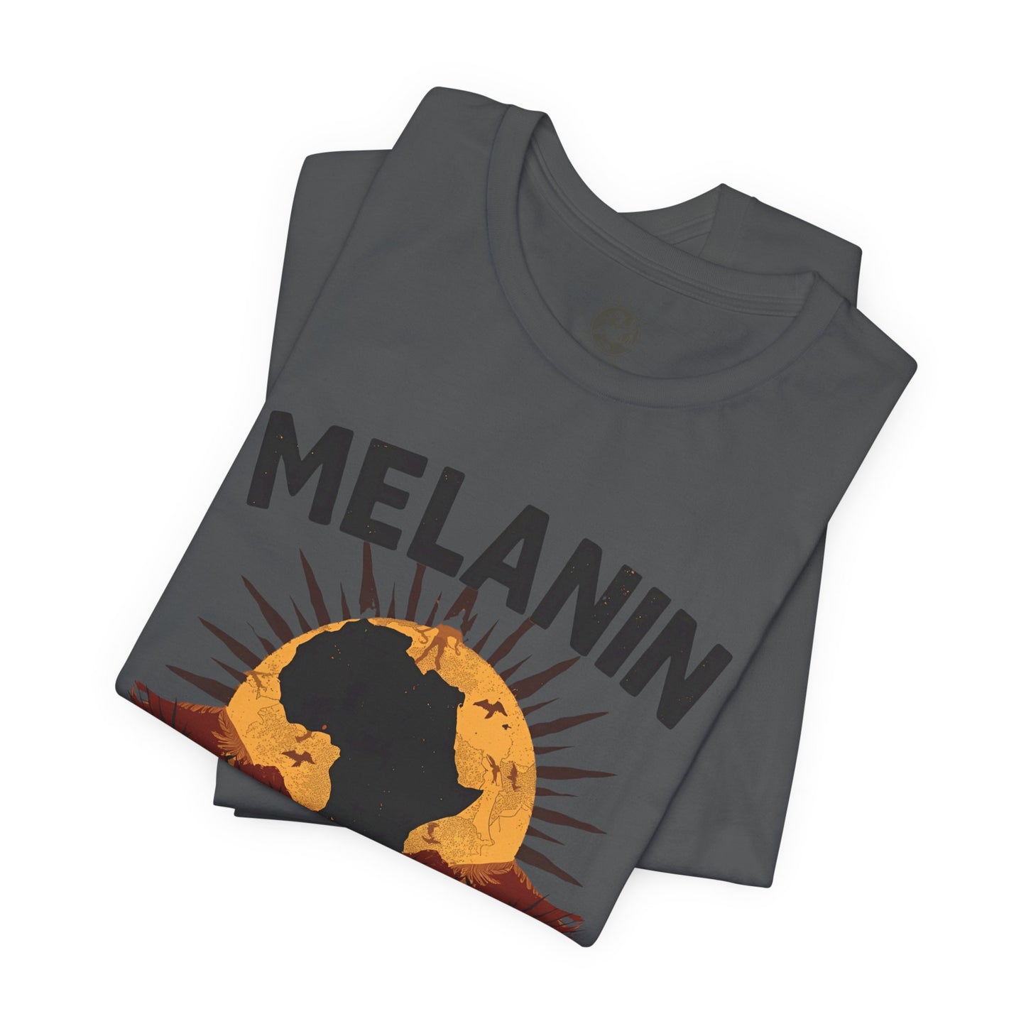 Melanin Strong – Unisex Jersey Short Sleeve Shirt | Empowerment Tee | Black History Month Apparel | Statement Shirt | Gift for Activists