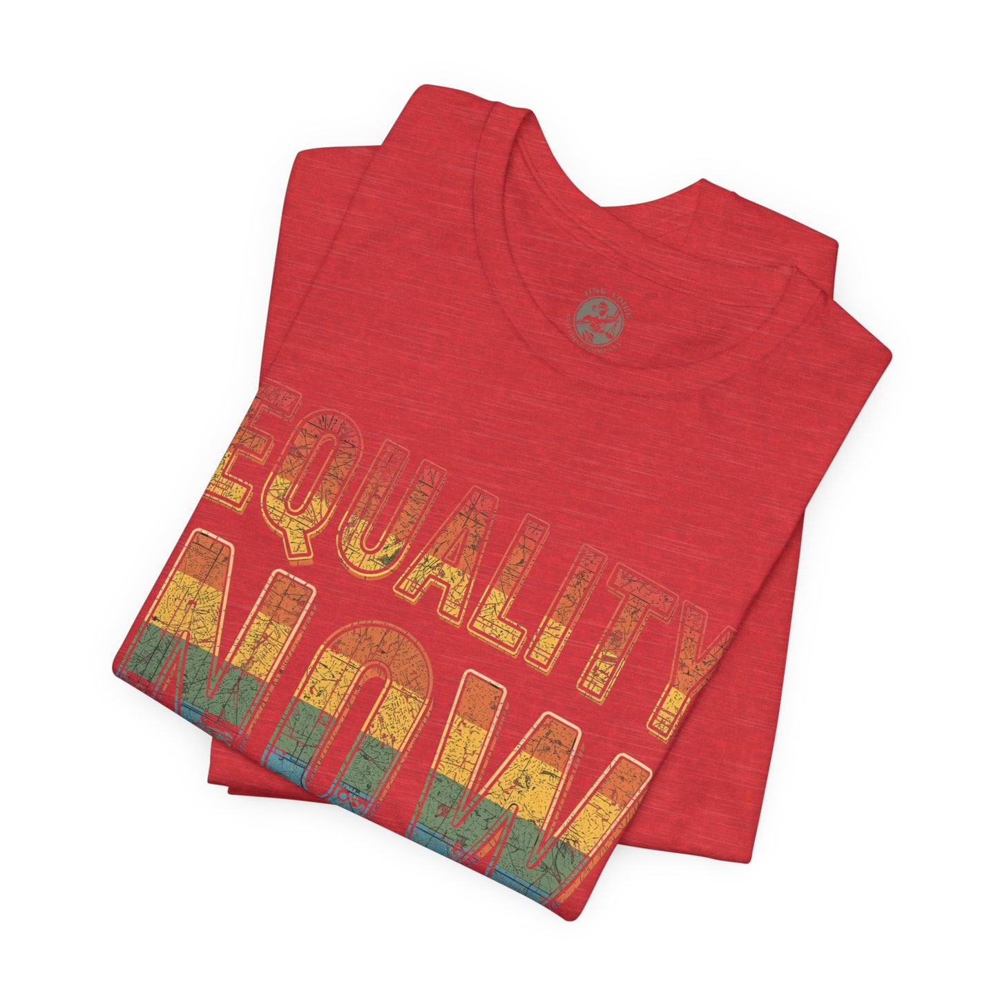 Equality Now – Unisex Jersey Tee | Trans Pride T-Shirt | LGBTQ+ Apparel | Equality Statement Shirt | Comfortable Casual Wear | Gift for Activists