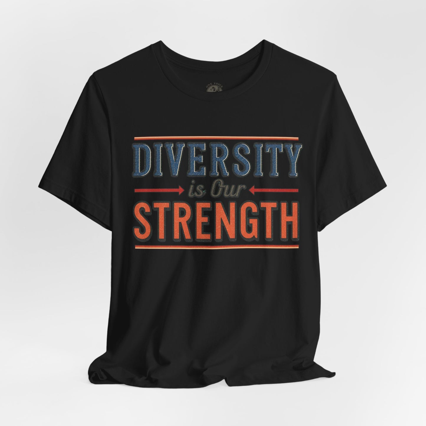Diversity is Our Strength – Unisex T-Shirt | Equality Message Short Sleeve Tee | Pride Event Shirt | Casual Wear | Gifts for Friends & Allies