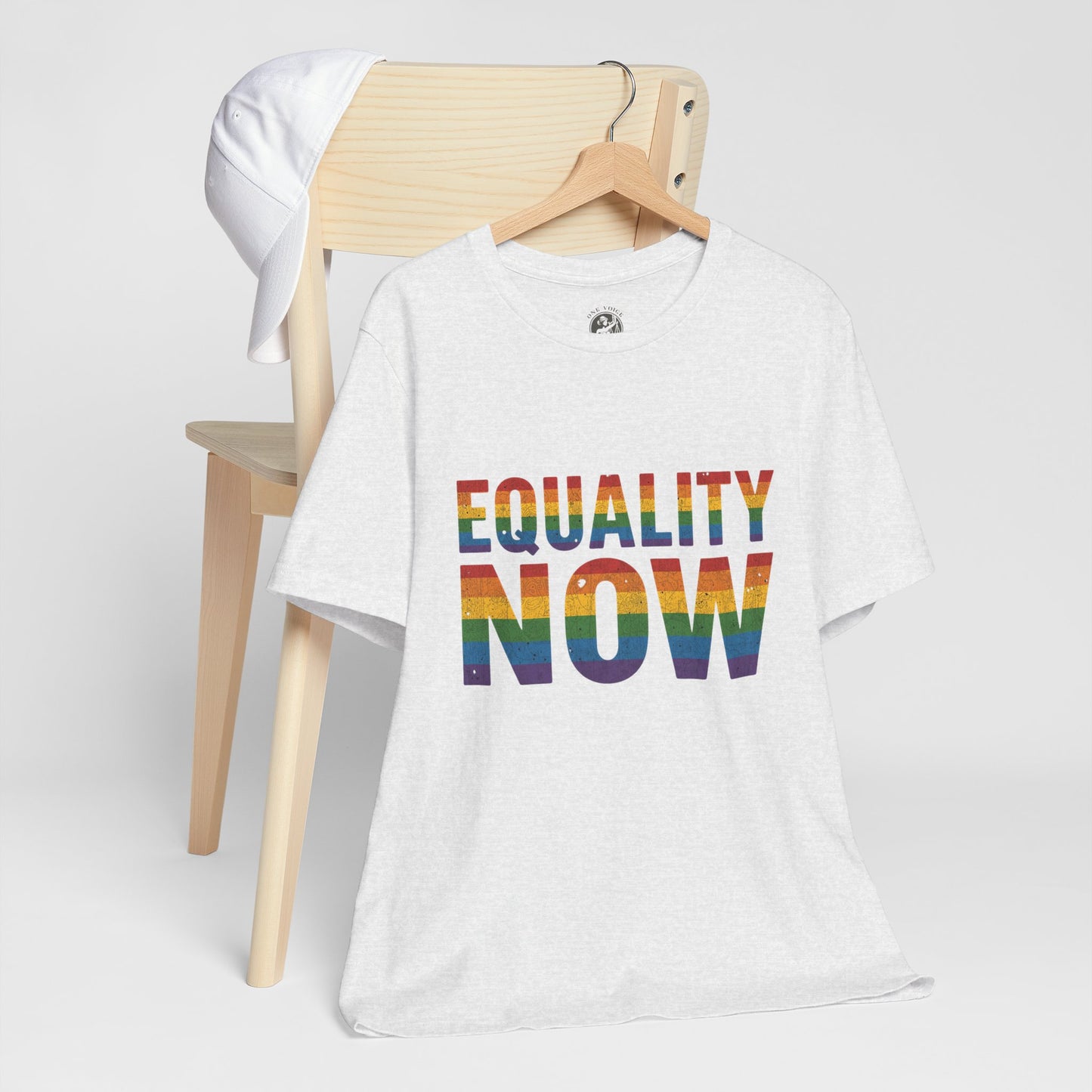 Equality Now – Unisex Jersey Tee | Pride T-Shirt | LGBTQ+ Apparel | Equality Statement Shirt | Comfortable Casual Wear | Gift for Activists