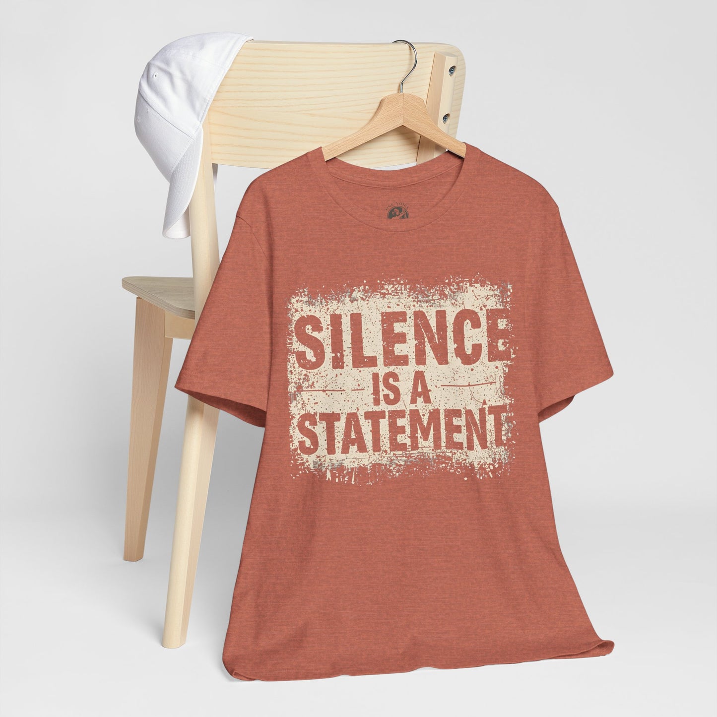 Silence is a Statement – Unisex Jersey Tee | Inspirational T-Shirt | Protest Shirt | Social Justice Apparel | Gift for Activists | Casual Wear