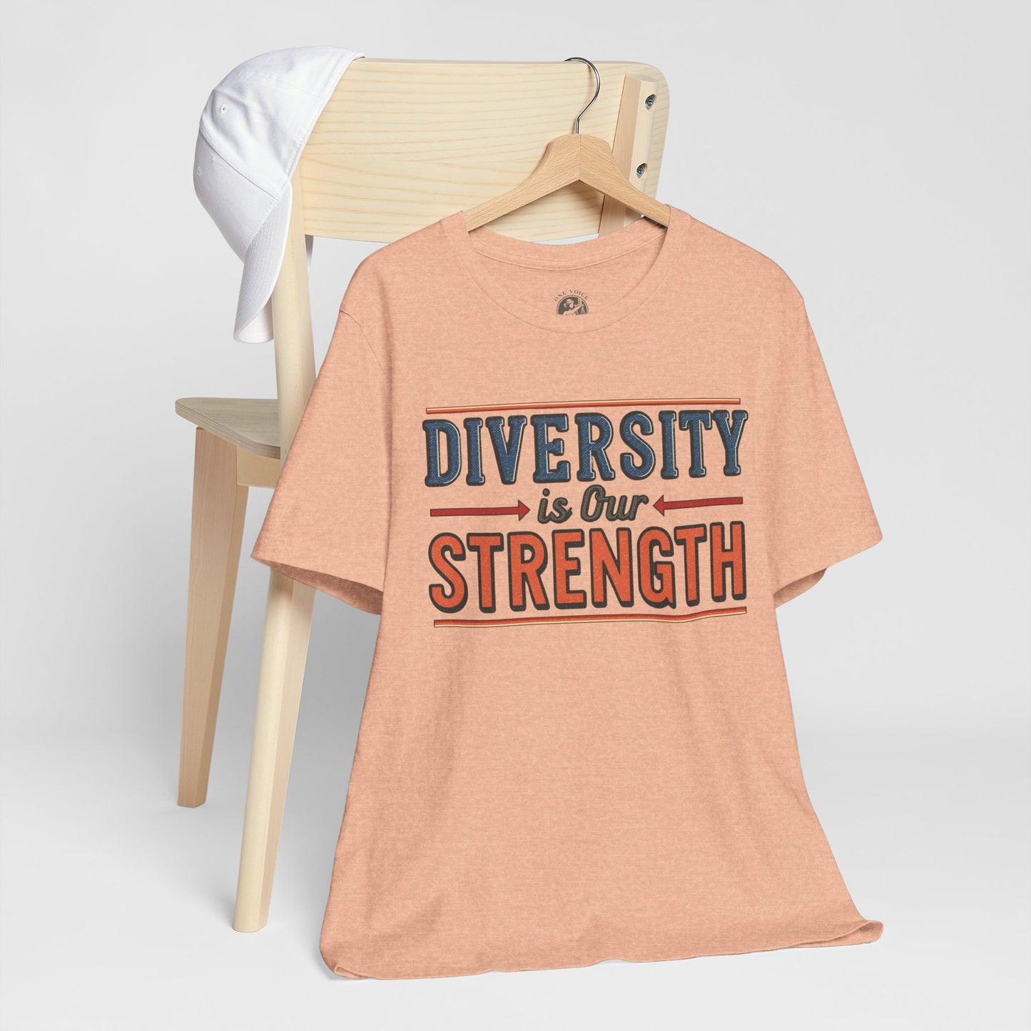 Diversity is Our Strength – Unisex T-Shirt | Equality Message Short Sleeve Tee | Pride Event Shirt | Casual Wear | Gifts for Friends & Allies