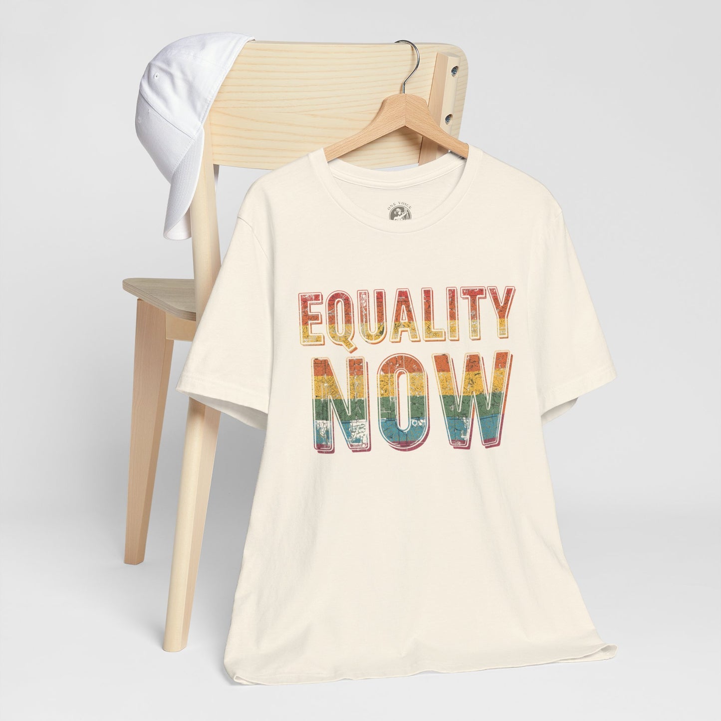 Equality Now – Unisex Jersey Tee | Trans Pride T-Shirt | LGBTQ+ Apparel | Equality Statement Shirt | Comfortable Casual Wear | Gift for Activists