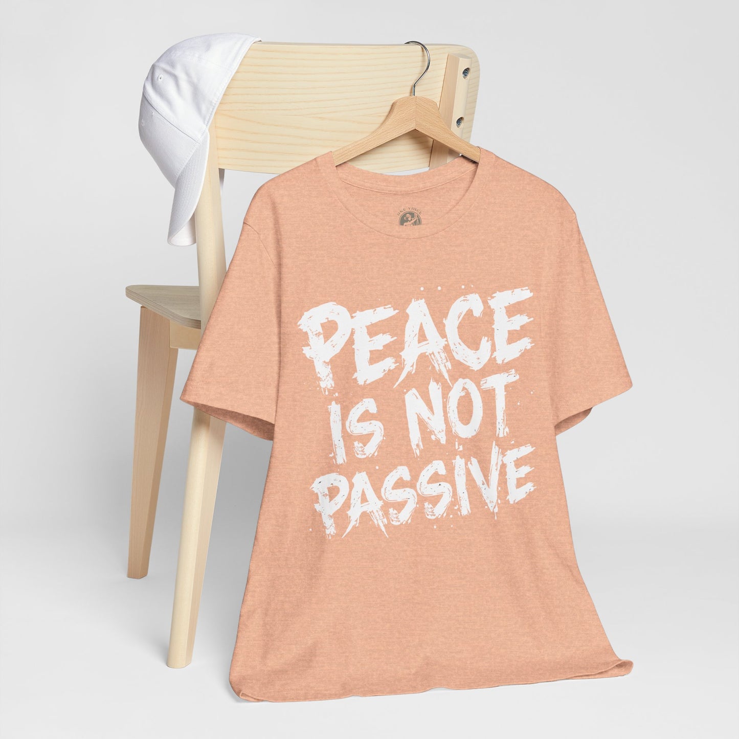Peace Is Not Passive T-Shirt | StatementWEAR Social Justice Tee, Unisex Activism Shirt, Human Rights Graphic Tee