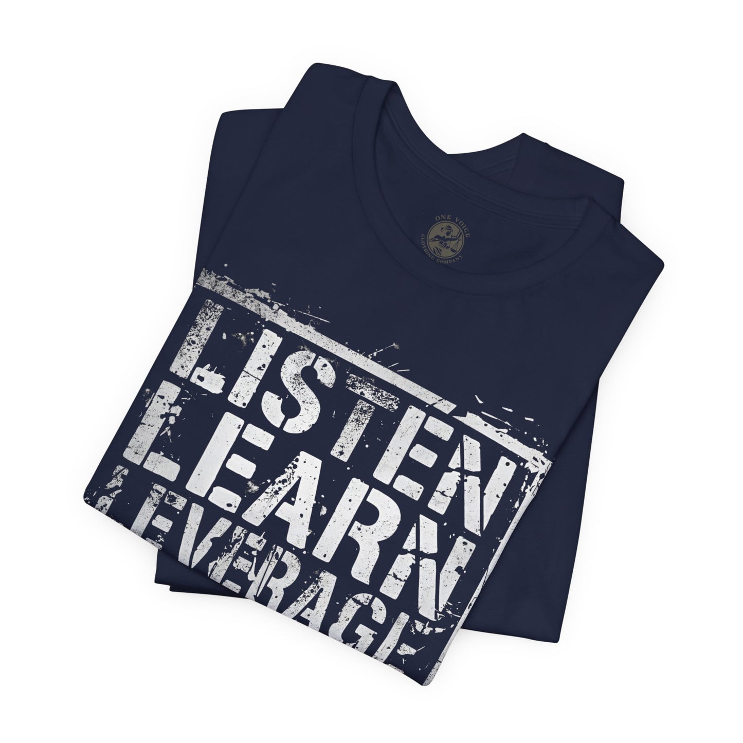 Listen, Learn Leverage Your Privilege for Good – Unisex Jersey Short Sleeve Shirt | Activism T-Shirt | Social Justice Apparel | Casual Wear | Gift for Advocates