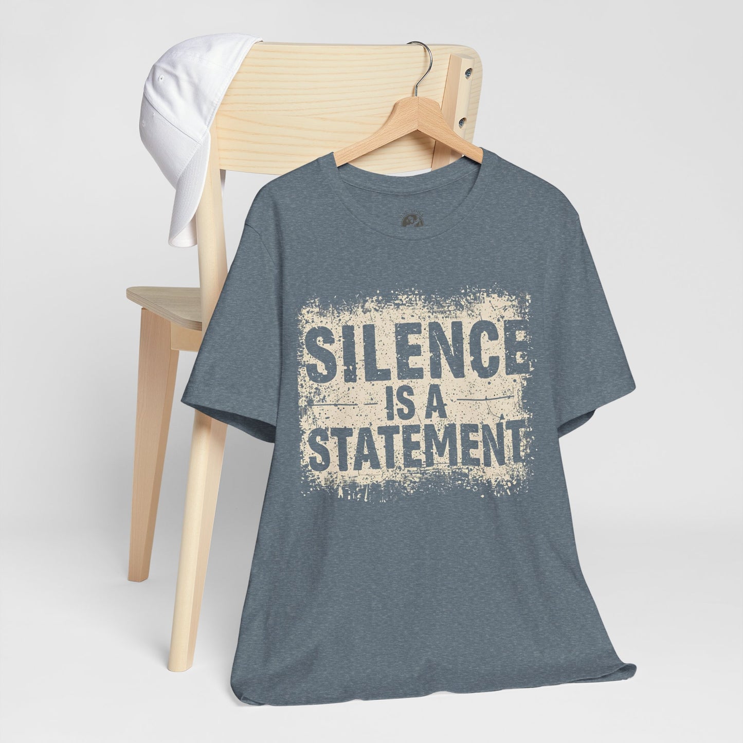 Silence is a Statement – Unisex Jersey Tee | Inspirational T-Shirt | Protest Shirt | Social Justice Apparel | Gift for Activists | Casual Wear