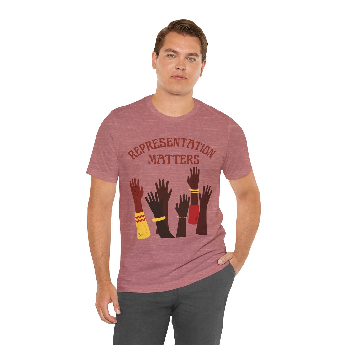 Representation Matters Tee – Unisex MelaninWEAR Shirt Celebrating Excellence, Diversity, and Cultural Pride