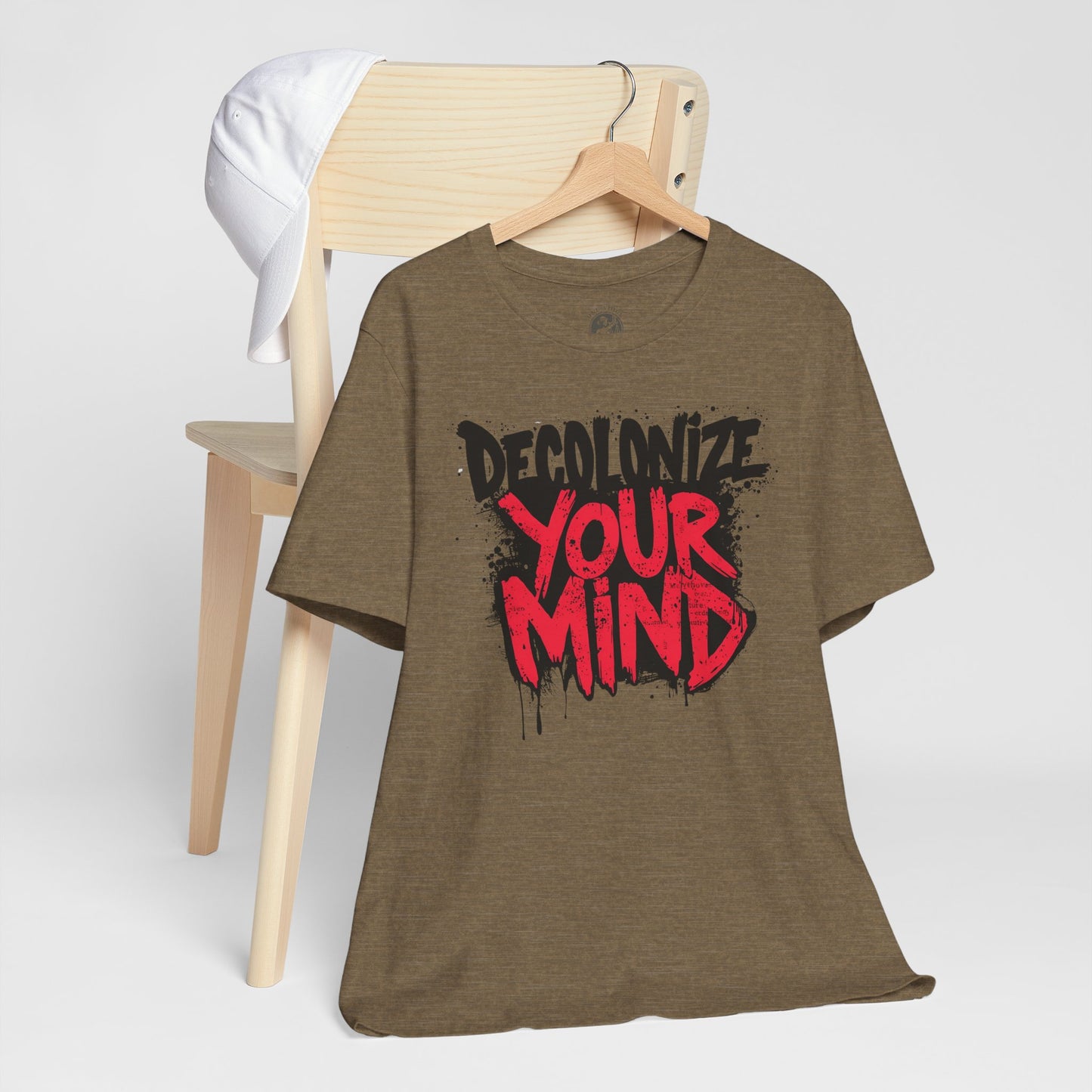 Decolonize Your Mind Shirt | Unisex Social Justice Tee for Activists, Conscious Fashion Statement T-Shirt, Inspirational Gift, Everyday Casual Wear