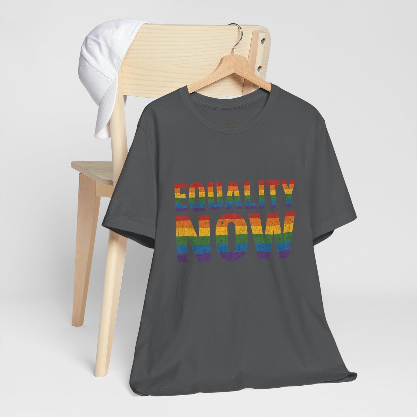 Equality Now – Unisex Jersey Tee | Pride T-Shirt | LGBTQ+ Apparel | Equality Statement Shirt | Comfortable Casual Wear | Gift for Activists