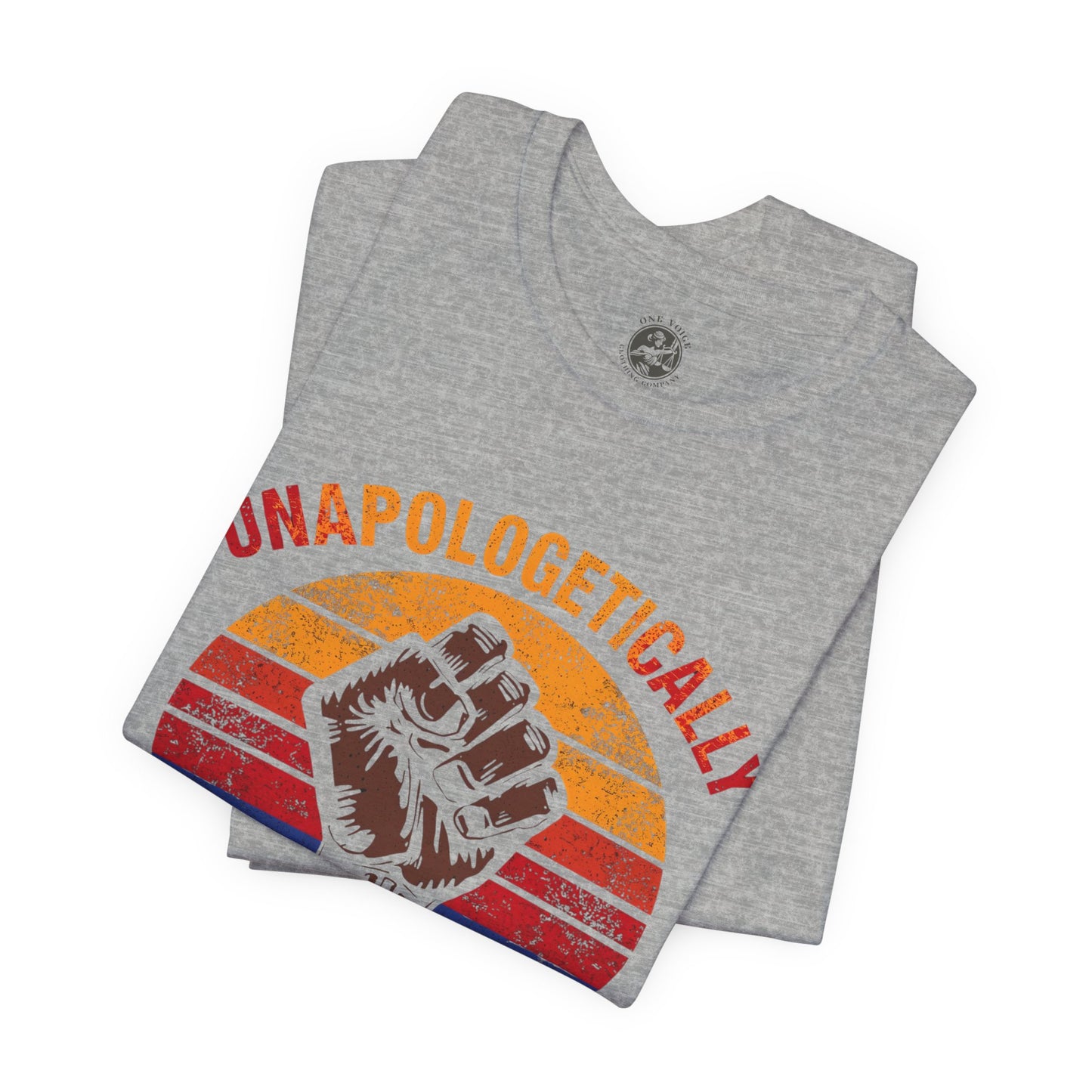 Unapologetically Black – Unisex Jersey Short Sleeve Tee | Racial Justice Shirt | Activism Apparel | Empowerment T-Shirt | Gift for Activists