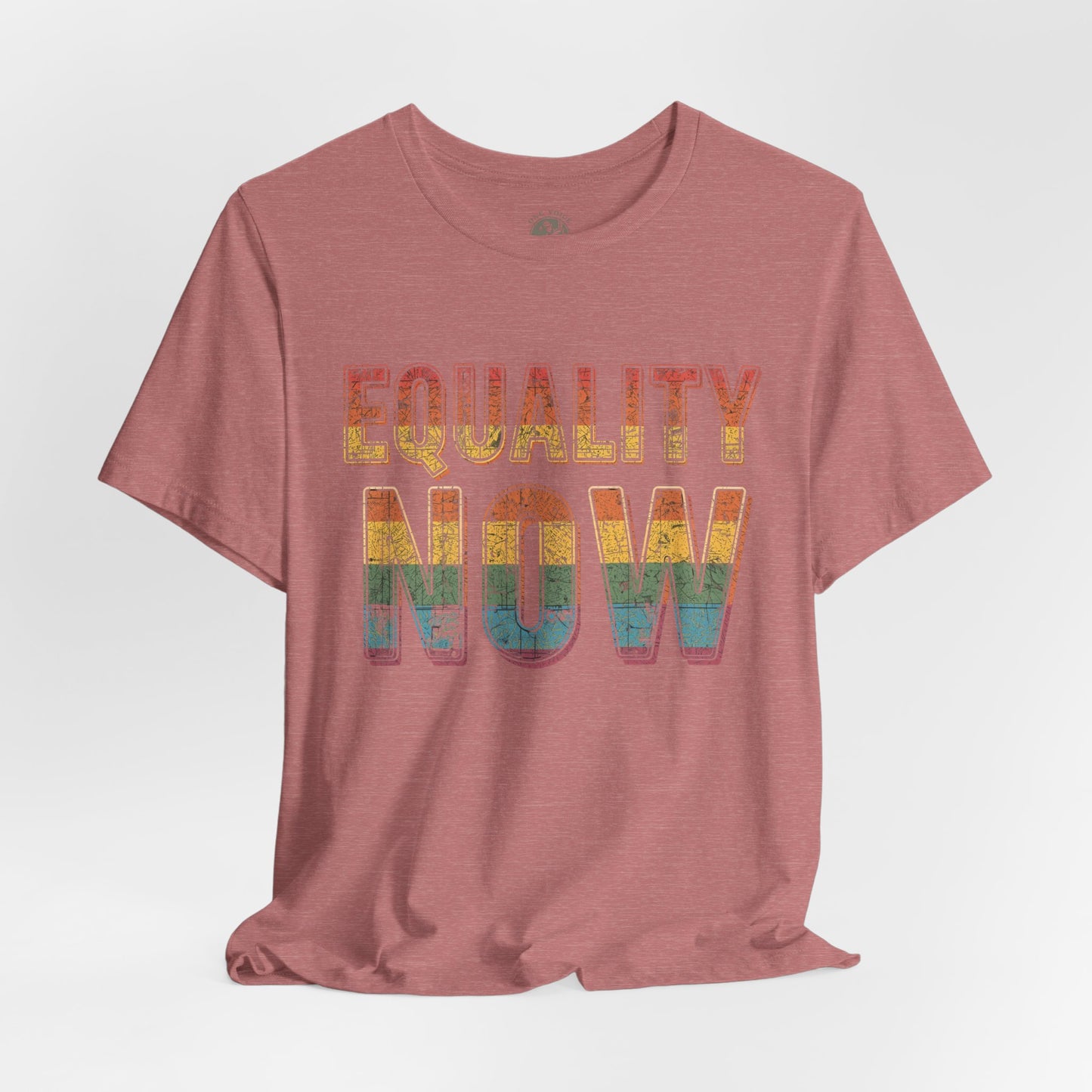 Equality Now – Unisex Jersey Tee | Trans Pride T-Shirt | LGBTQ+ Apparel | Equality Statement Shirt | Comfortable Casual Wear | Gift for Activists
