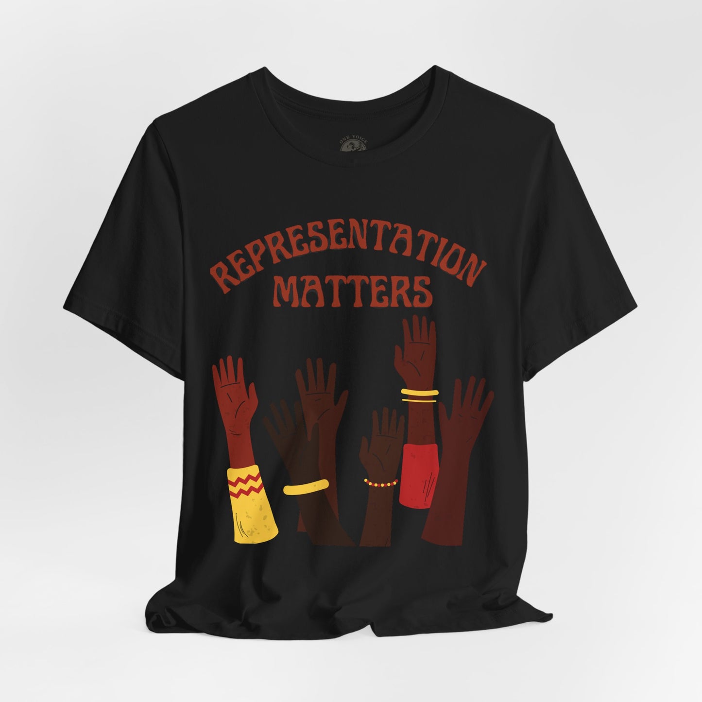 Representation Matters Tee – Unisex MelaninWEAR Shirt Celebrating Excellence, Diversity, and Cultural Pride