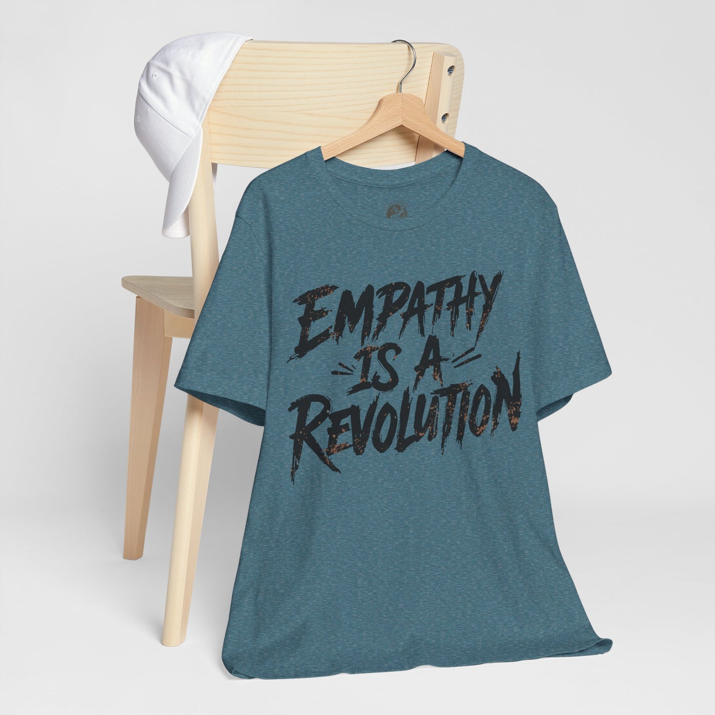 Empathy Is a Revolution T-Shirt | Unisex Short Sleeve Tee for Activism, Comfortable Casual Wear, Gift for Social Justice Enthusiasts