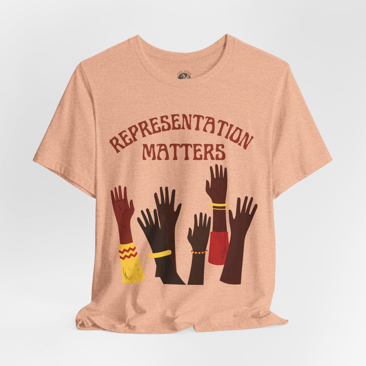 Representation Matters Tee – Unisex MelaninWEAR Shirt Celebrating Excellence, Diversity, and Cultural Pride