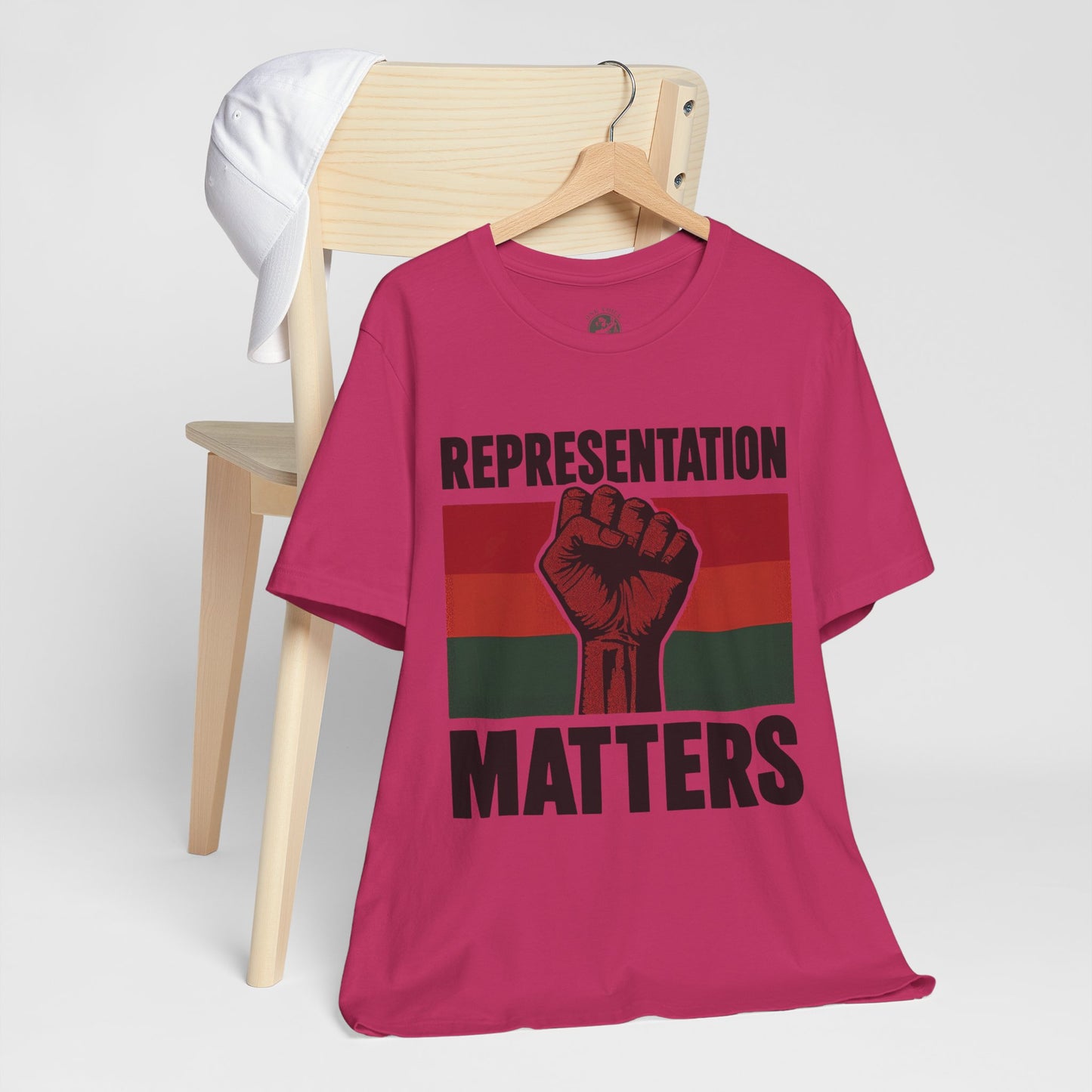 Representation Matters – Unisex Tee | Statement Shirt for Advocacy & Awareness | Black History Month Apparel | Gift for Activists | Casual Wear