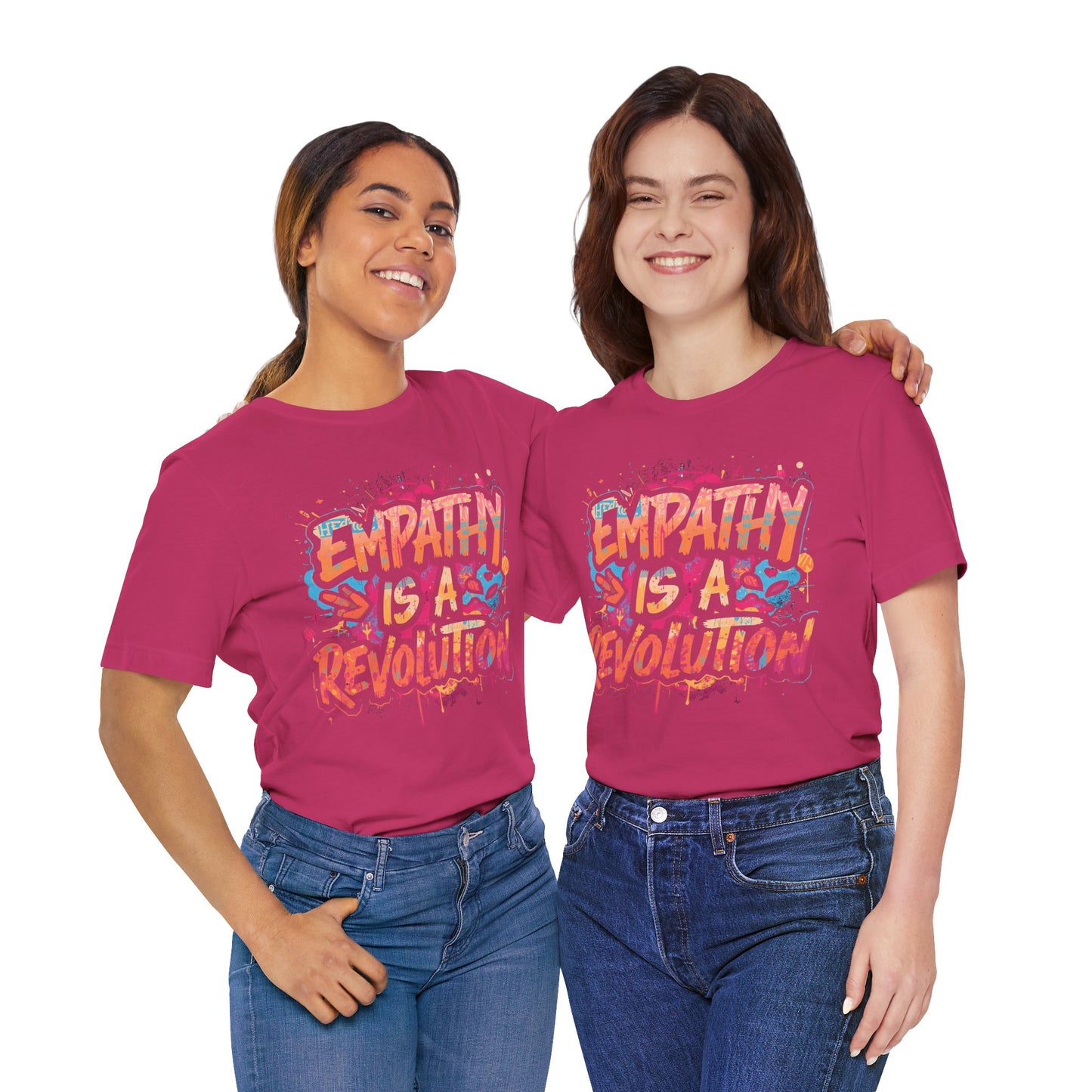 Empathy Is a Revolution T-Shirt | StatementWEAR Social Justice Tee, Unisex Activism Shirt, Equality Graphic Tee