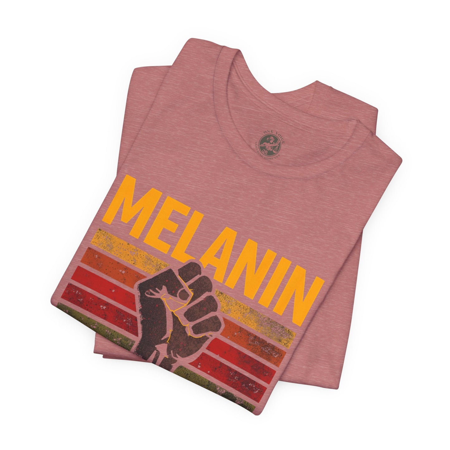 Melanin Strong – Unisex Tee | Empowerment Shirt | Black History Month Gift | Social Justice Apparel | Comfortable Casual Wear | Statement Tee