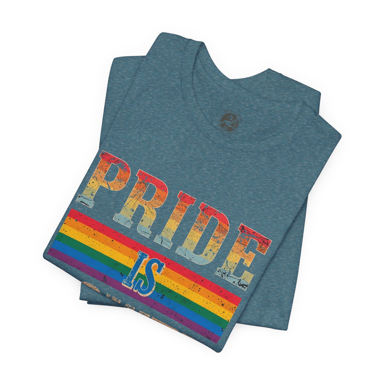 Pride is Power – Unisex Jersey Tee | Pride T-Shirt | LGBTQ+ Apparel | Equality Statement Shirt | Comfortable Casual Wear | Gift for Activists