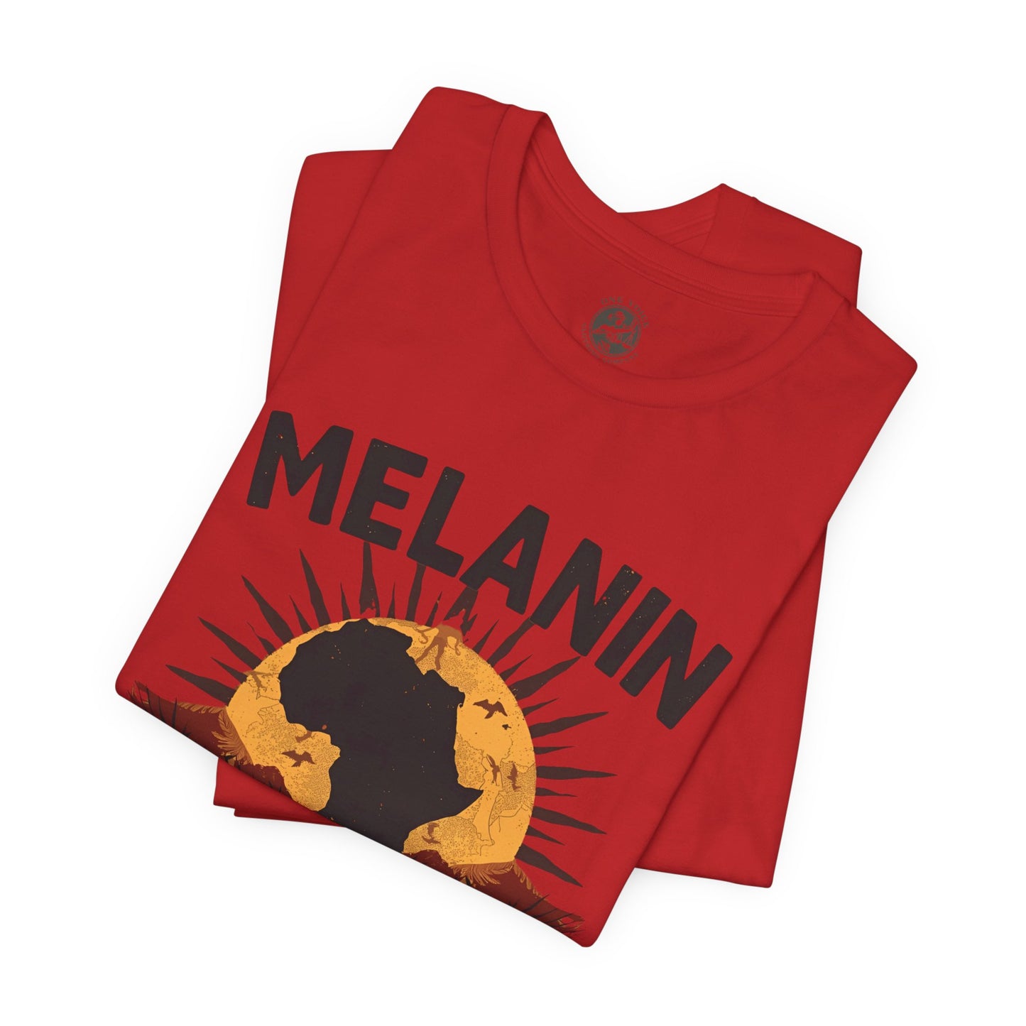 Melanin Strong – Unisex Jersey Short Sleeve Shirt | Empowerment Tee | Black History Month Apparel | Statement Shirt | Gift for Activists